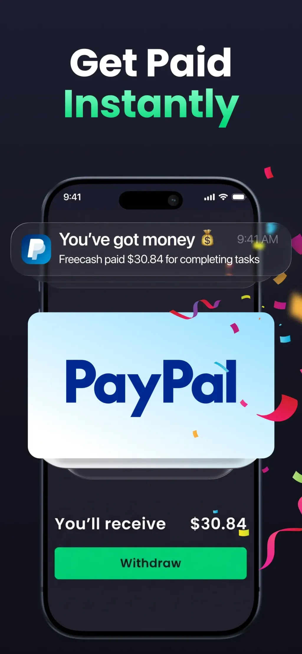 Freecash - Get Paid Real Money App Store screenshot 4