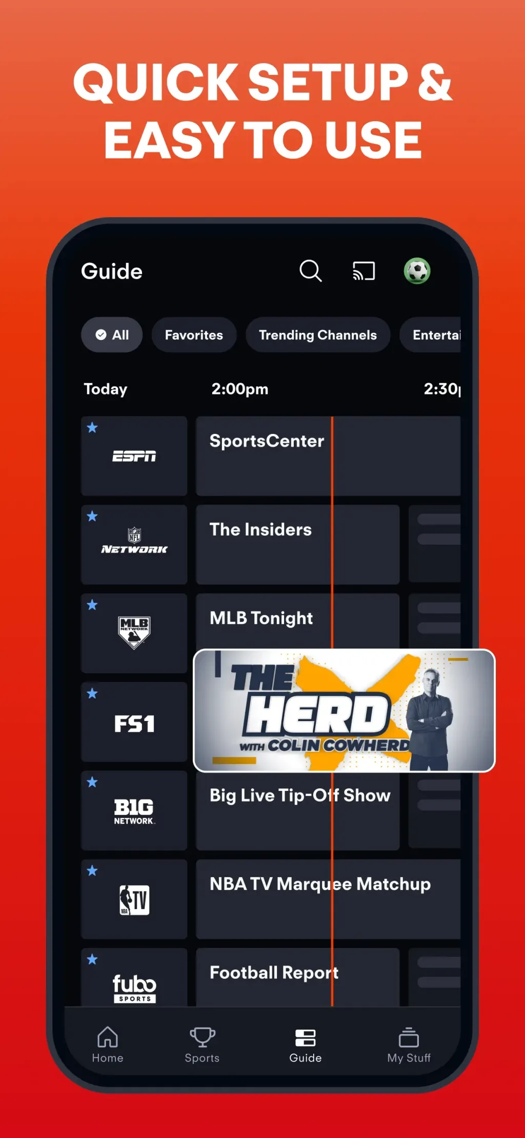 Fubo: Watch Live TV & Sports App Store screenshot 4