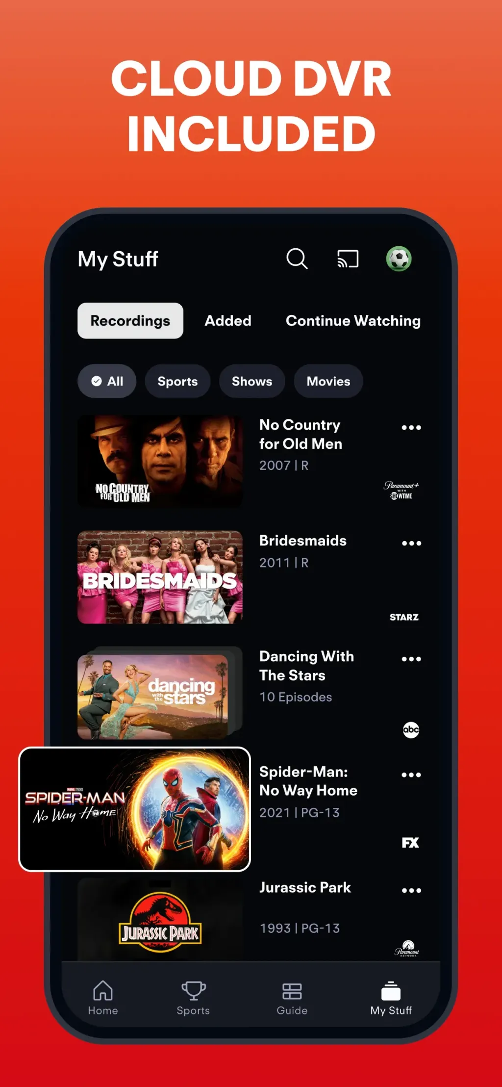 Fubo: Watch Live TV & Sports App Store screenshot 5
