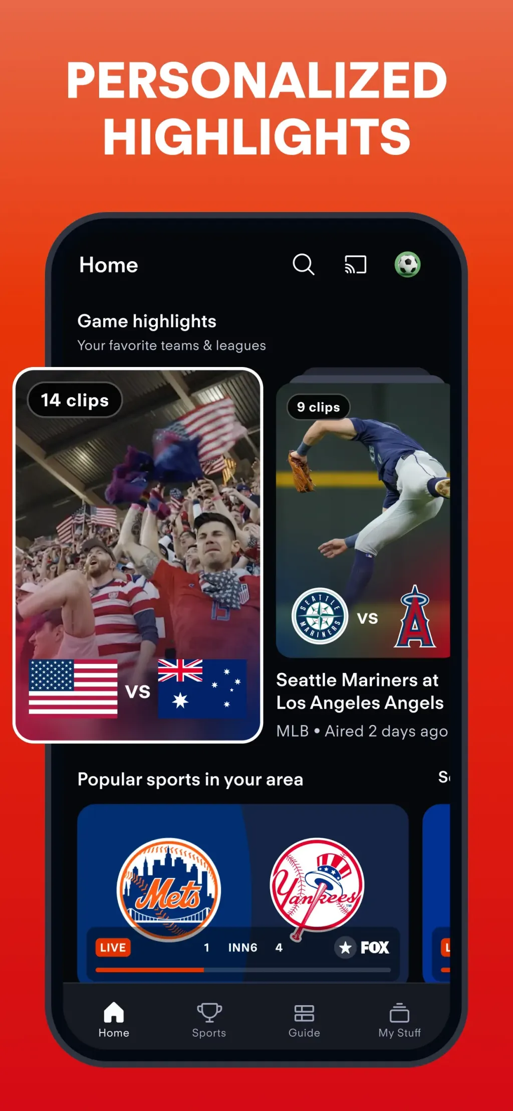 Fubo: Watch Live TV & Sports App Store screenshot 10