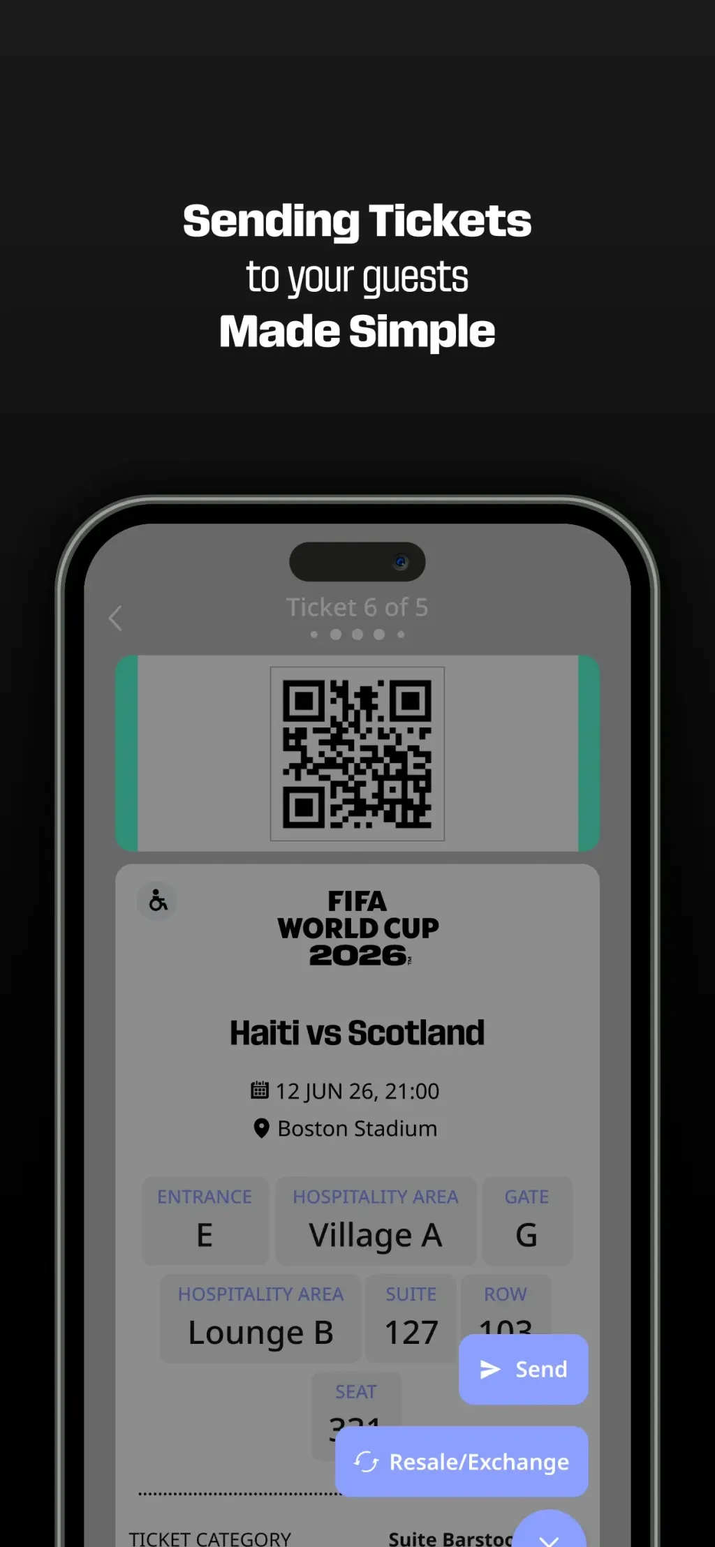 FWC2026 Mobile Tickets App Store screenshot 4