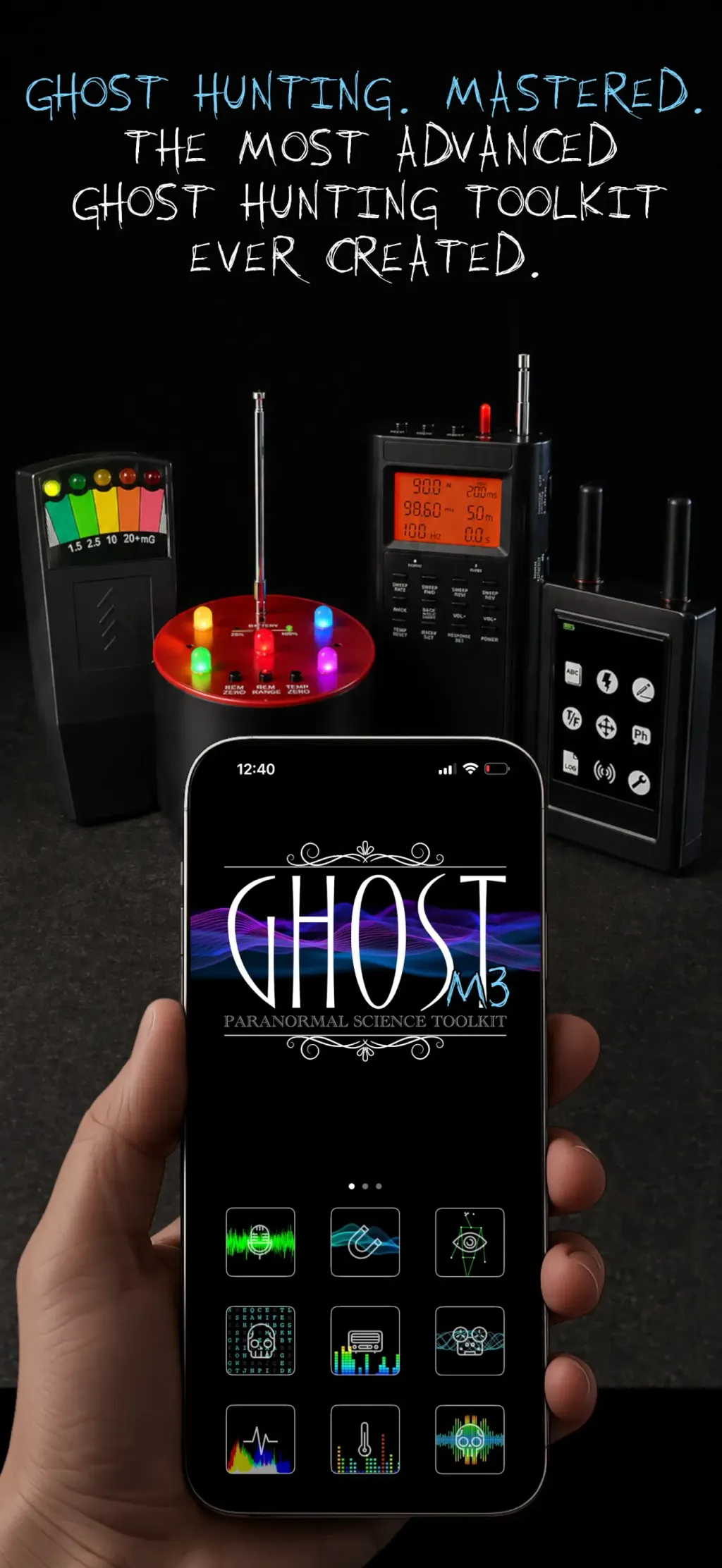 Ghost Science M3 App Store screenshot 1