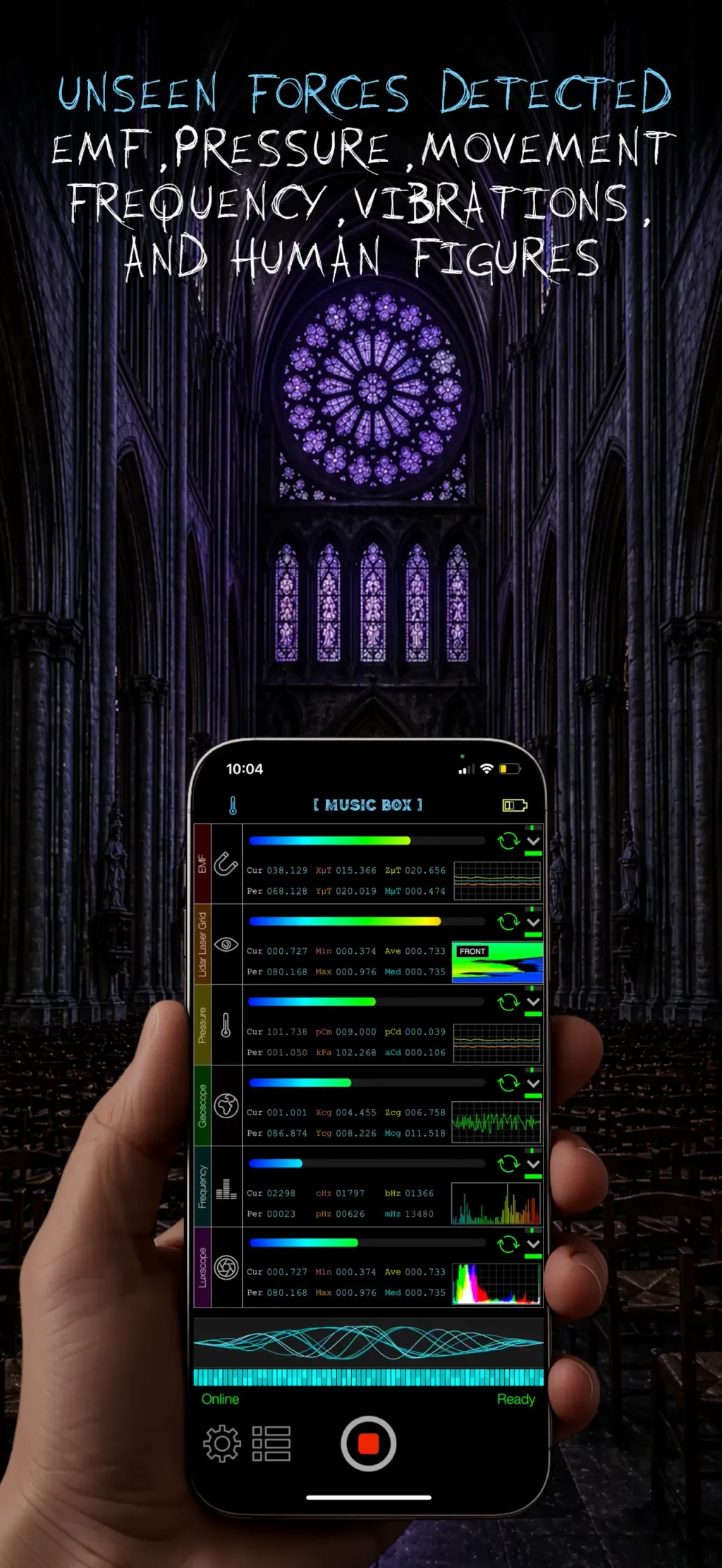 Ghost Science M3 App Store screenshot 9