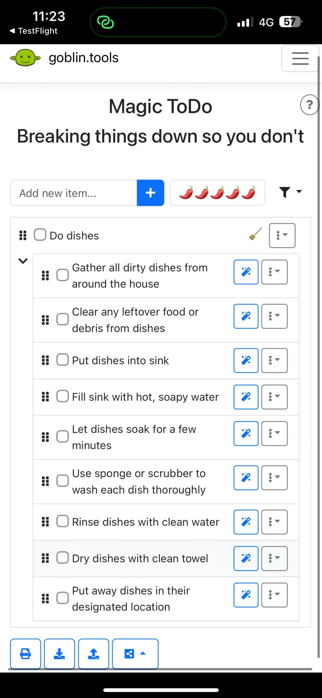 Goblin Tools App Store screenshot 2