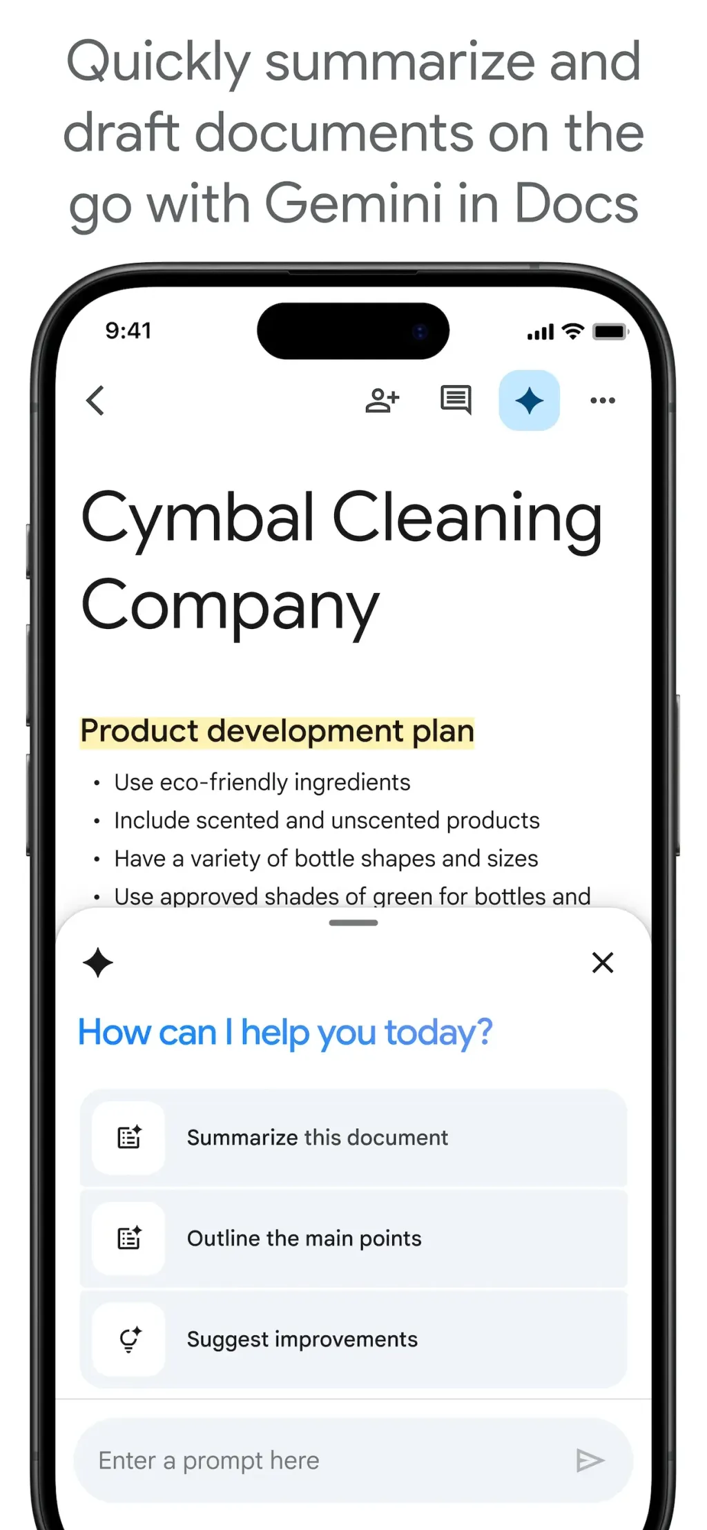 Google Docs App Store screenshot 4