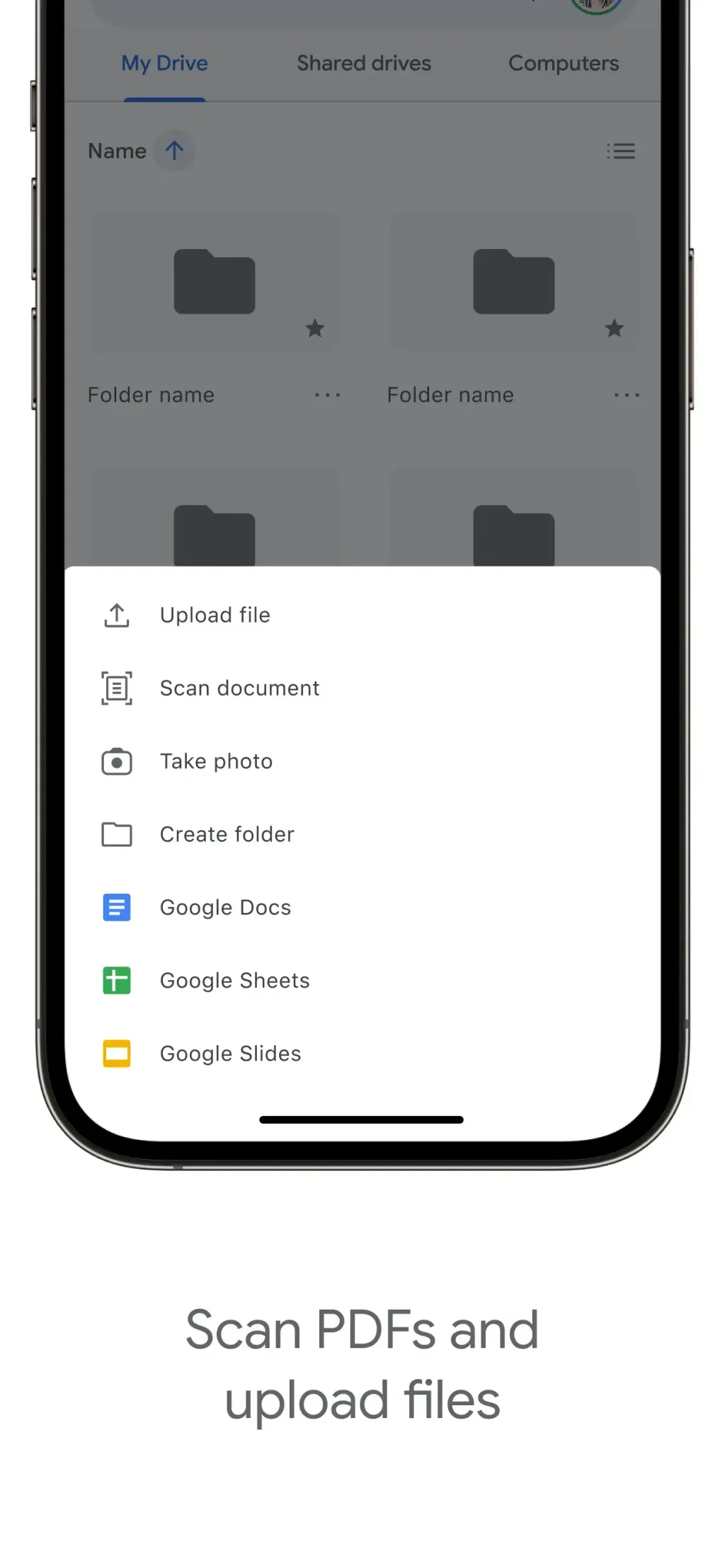 Google Drive screenshot 1