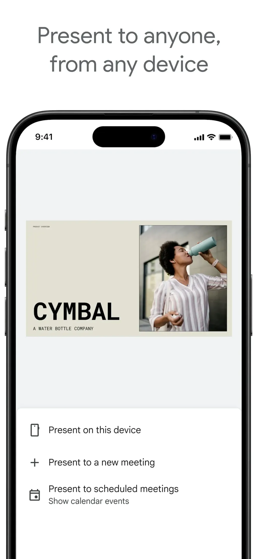 Google Slides App Store screenshot 1