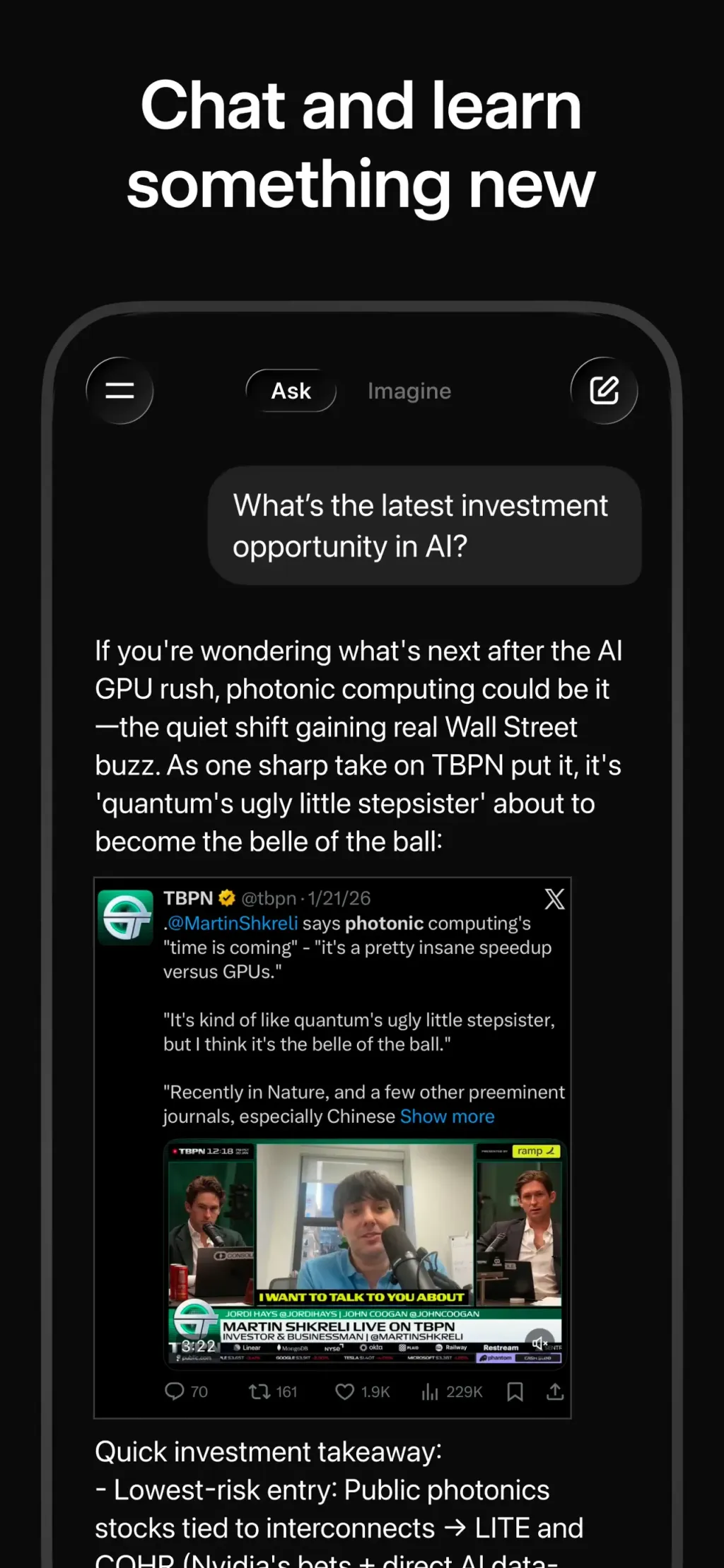 Grok - AI Chat & Video screenshot 3