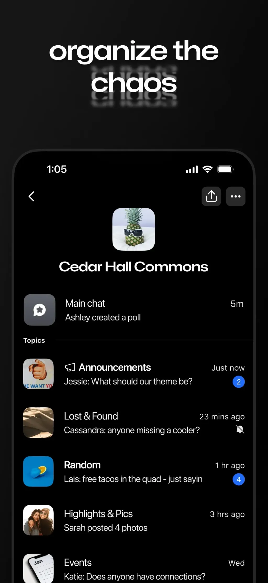 GroupMe App Store screenshot 3