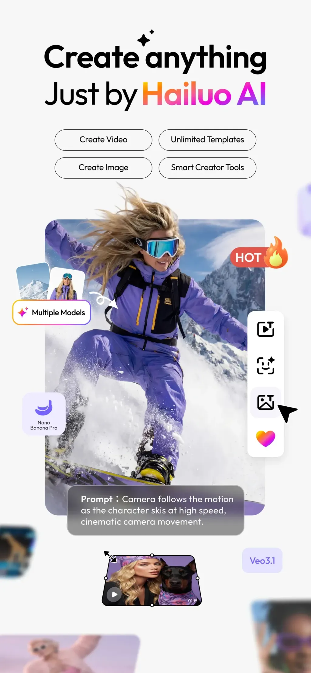 Hailuo Al: Image&Video Maker App Store screenshot 1