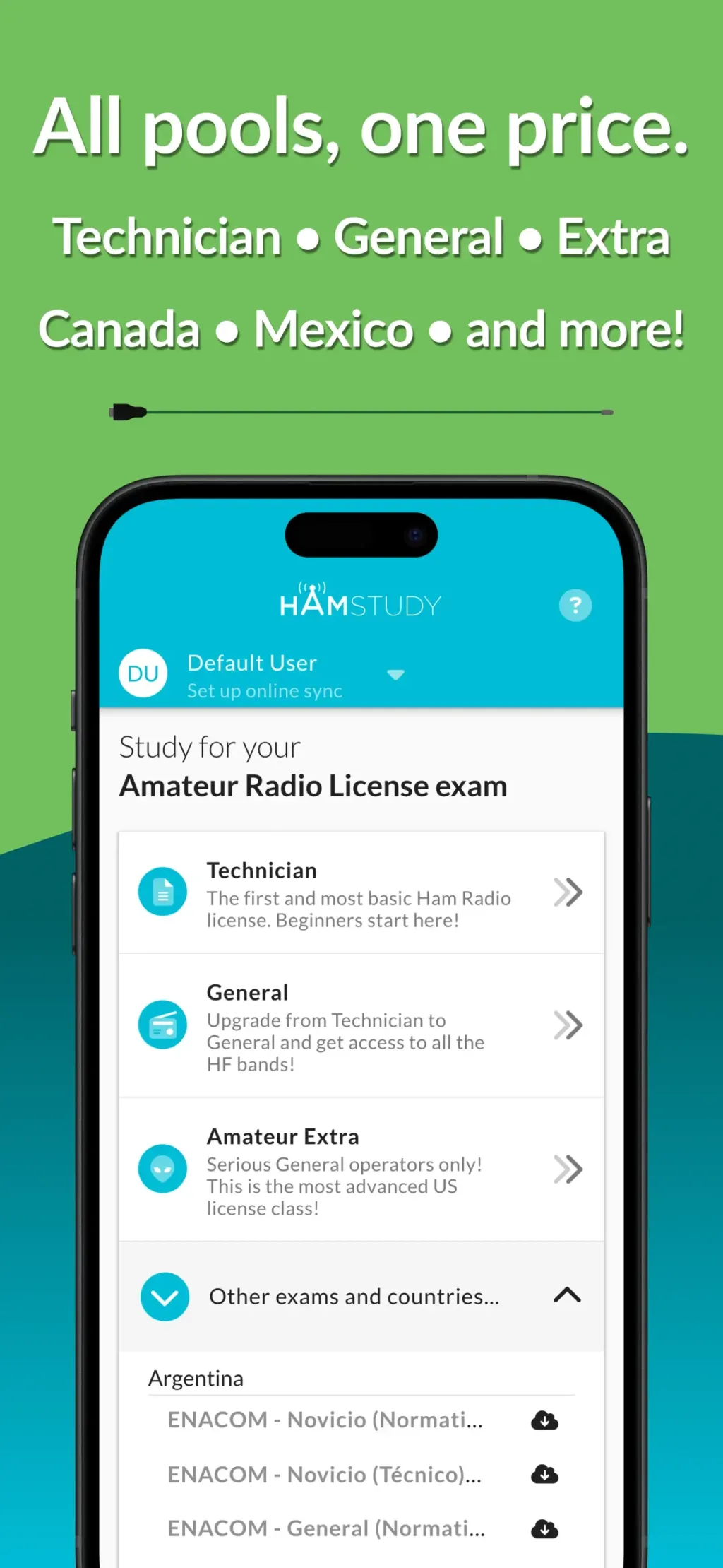 HamStudy.org App Store screenshot 4