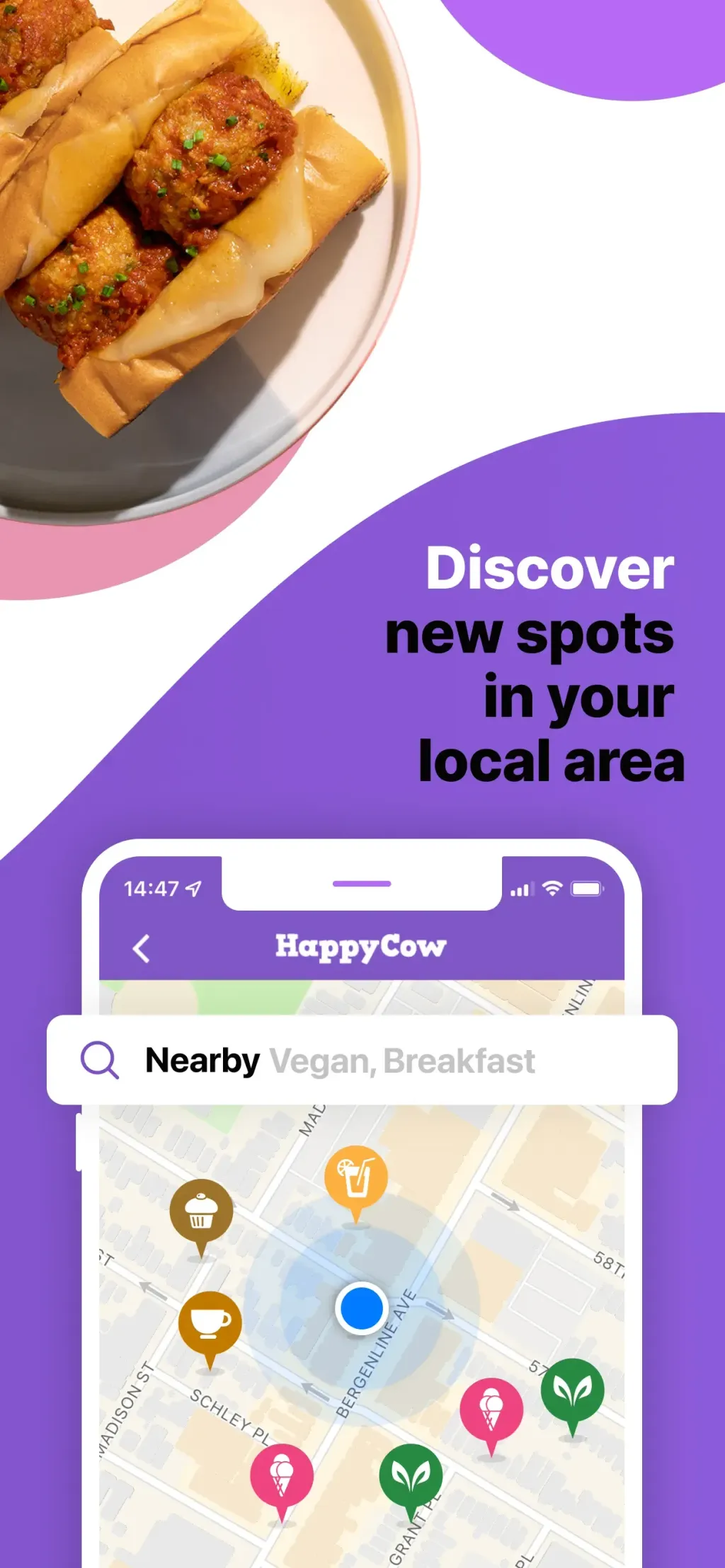 HappyCow - Vegan Food Near You App Store screenshot 3