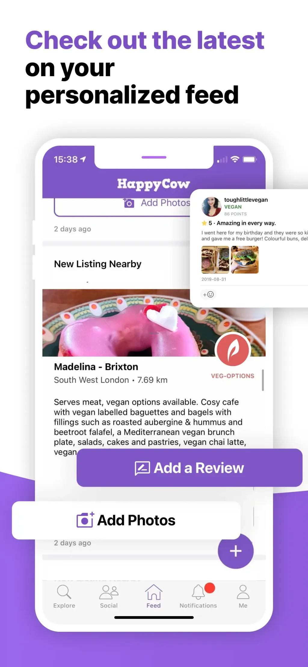HappyCow - Vegan Food Near You App Store screenshot 7