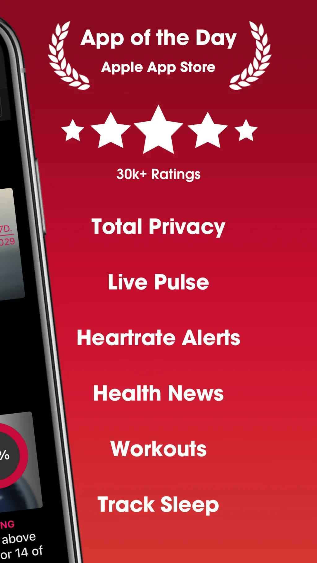 HeartWatch: Heart Rate Monitor App Store screenshot 3