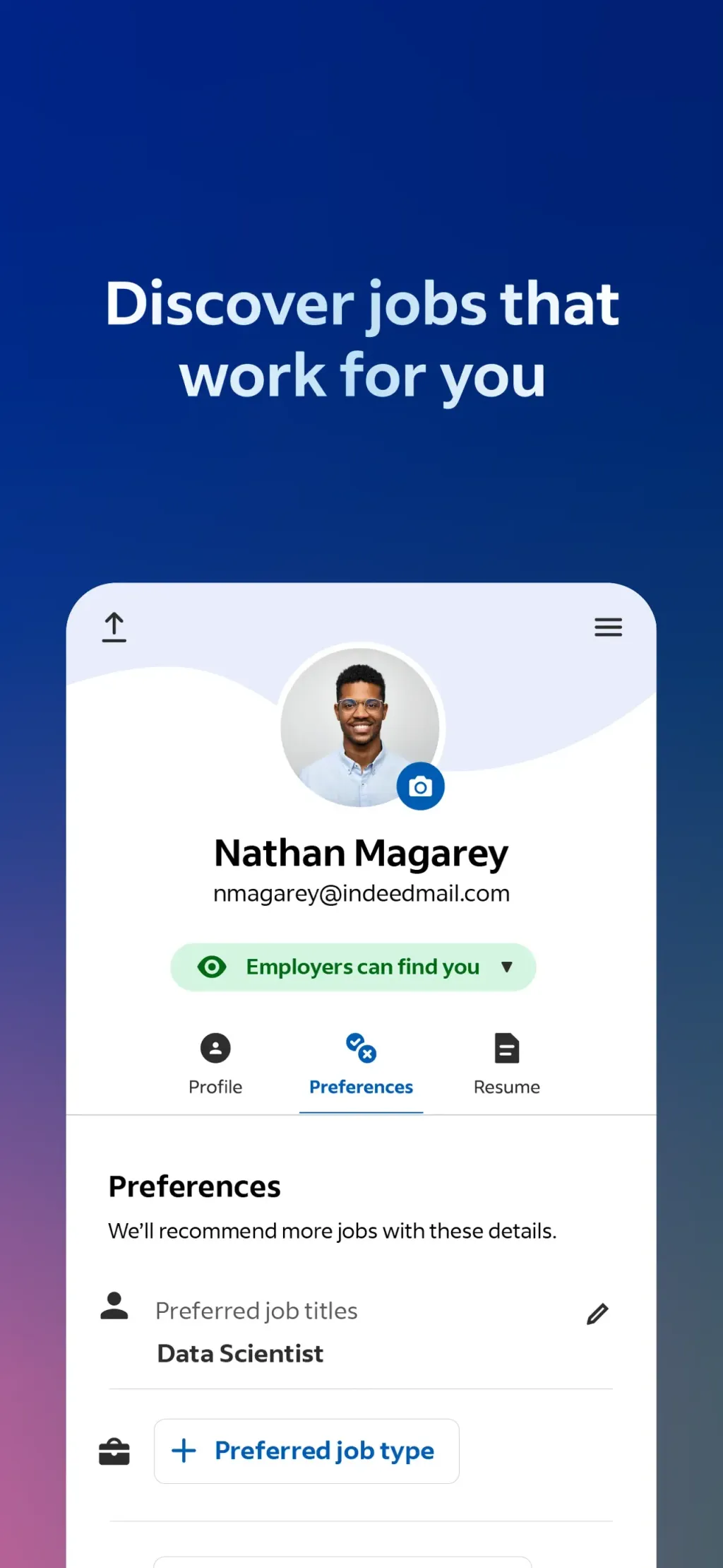 Indeed Job Search App Store screenshot 1