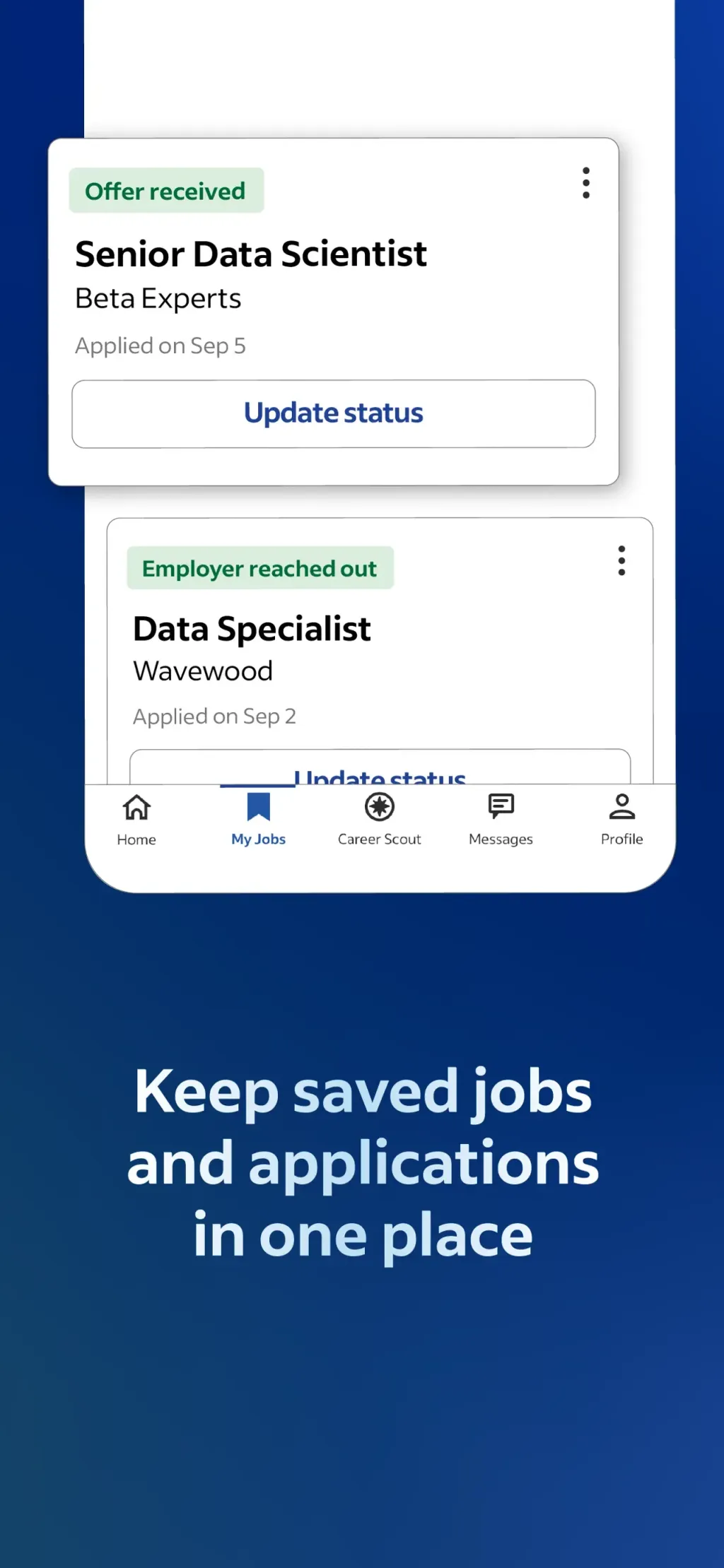 Indeed Job Search App Store screenshot 7
