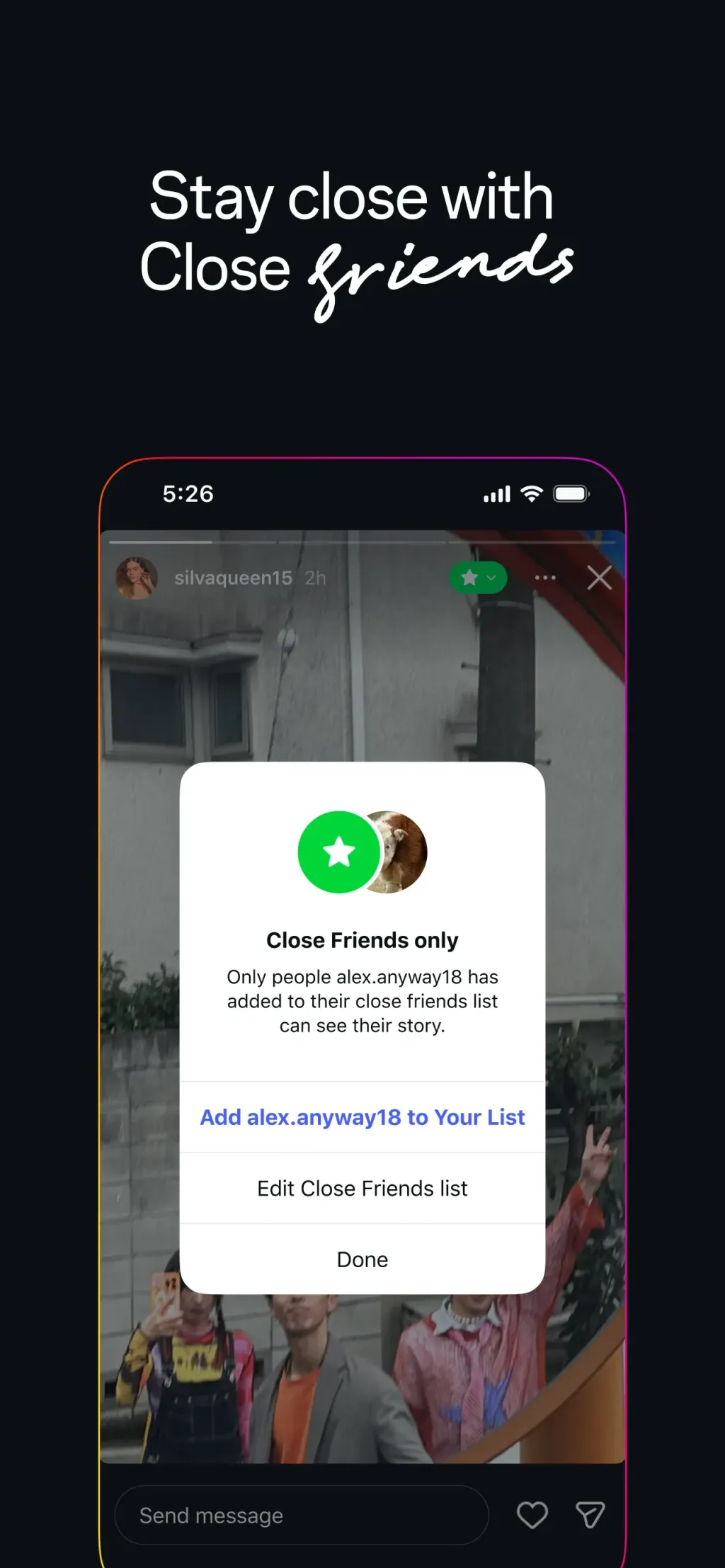 Instagram App Store screenshot 6