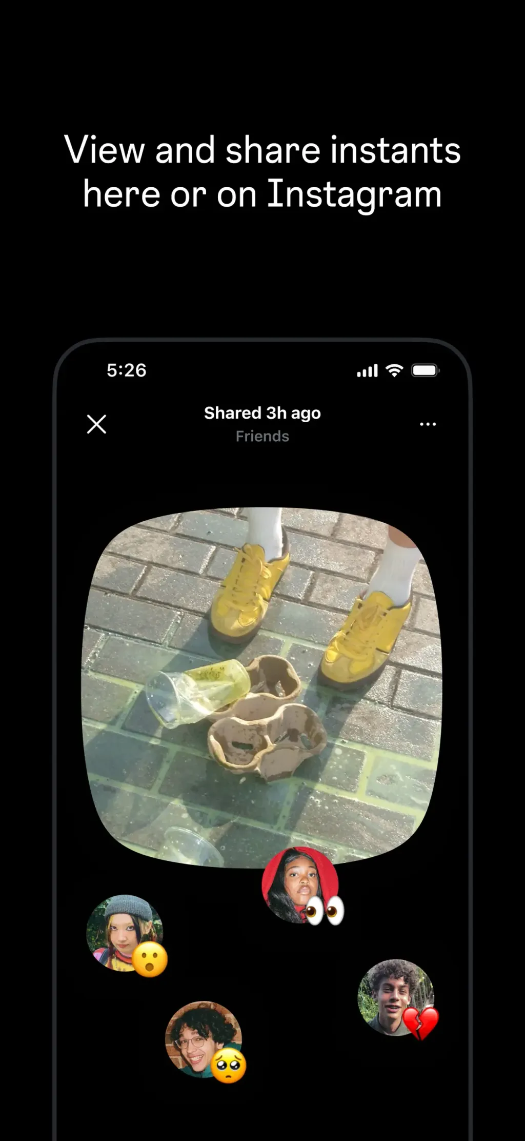 Instants, an Instagram app App Store screenshot 5