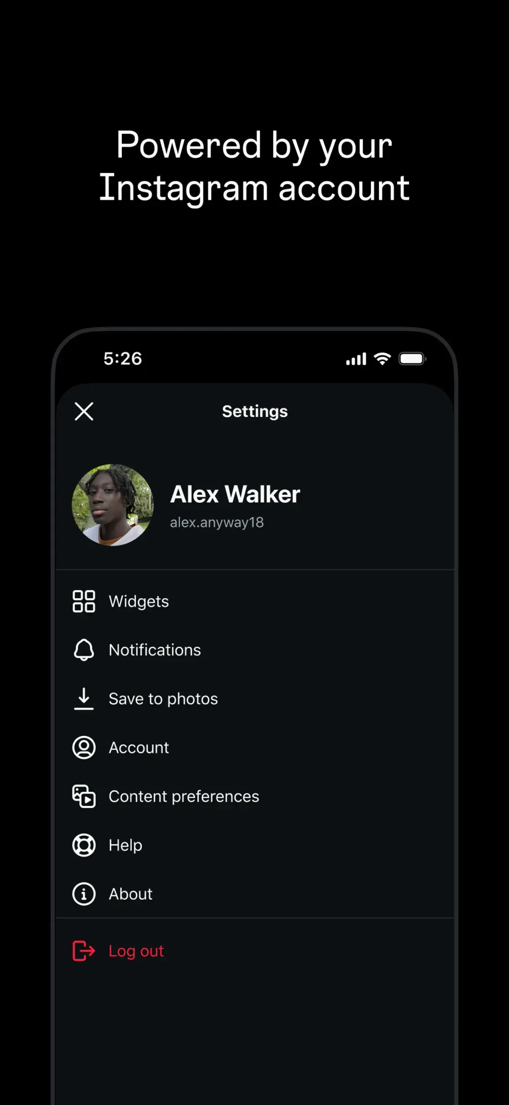 Instants, an Instagram app App Store screenshot 6