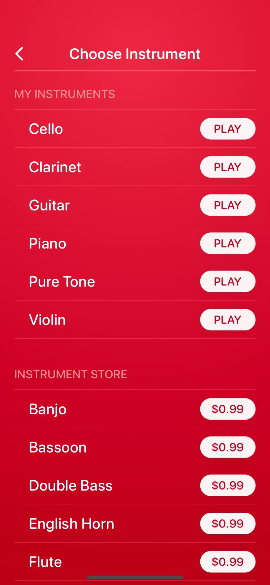 InTune – Tuning Practice App Store screenshot 5