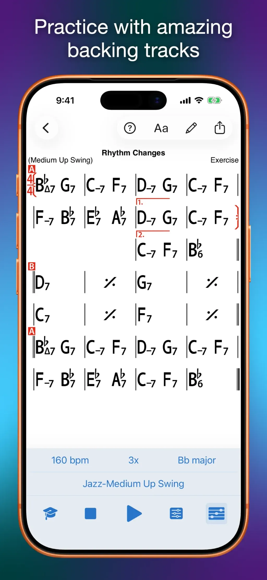 iReal Pro App Store screenshot 1