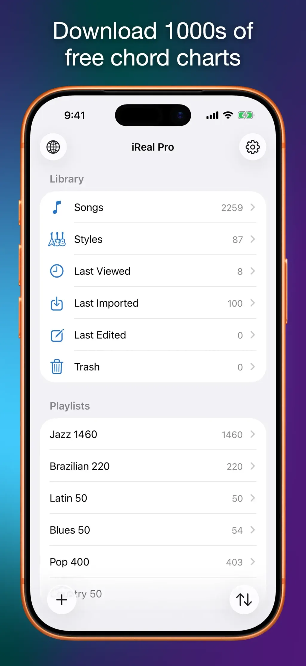 iReal Pro App Store screenshot 3