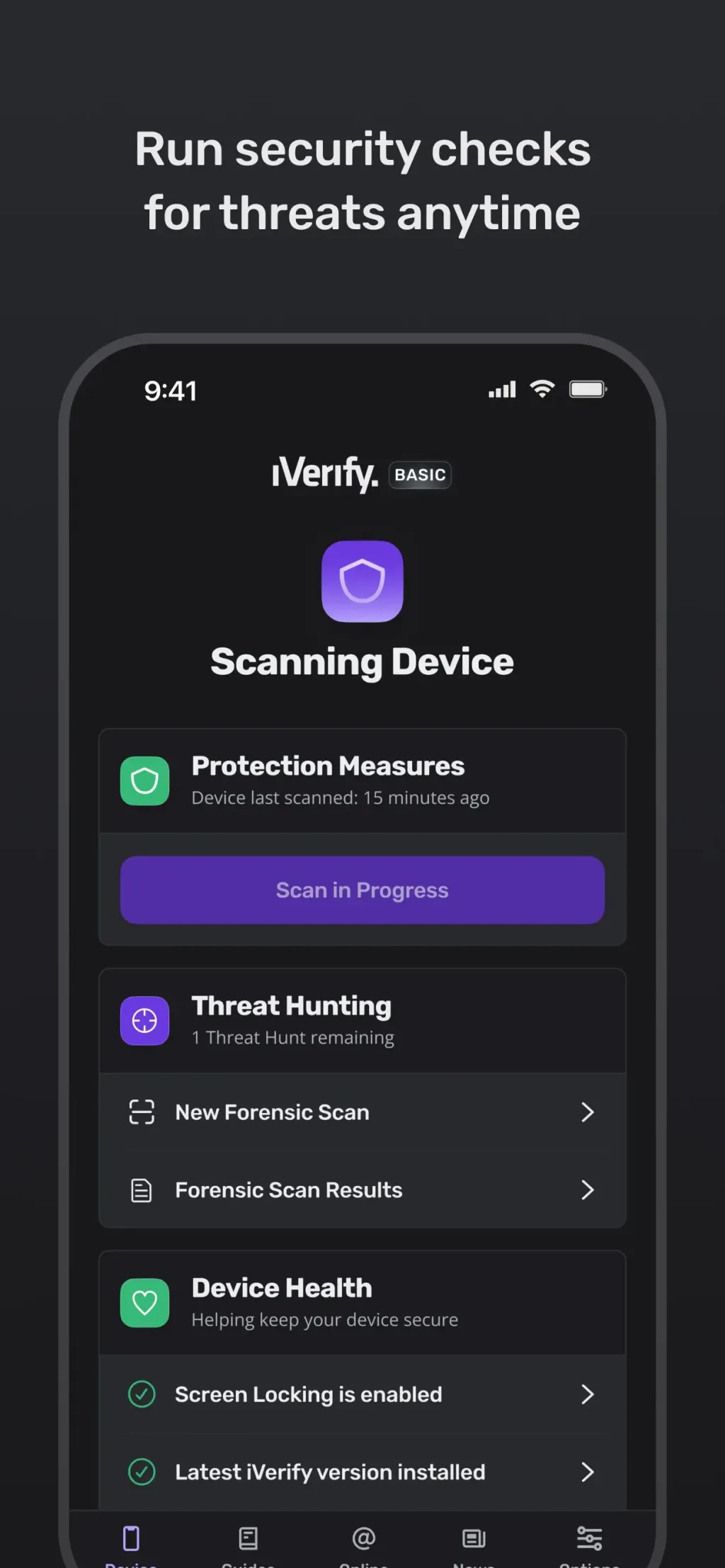 iVerify Basic App Store screenshot 3