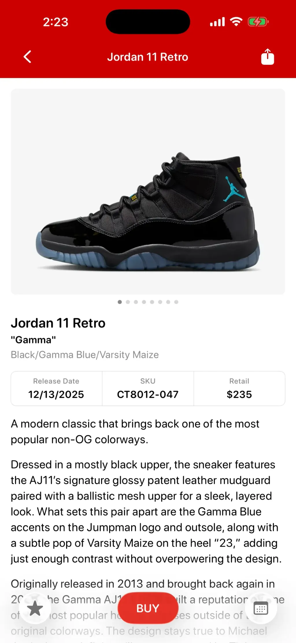 J23 - Release Dates & Restocks App Store screenshot 2