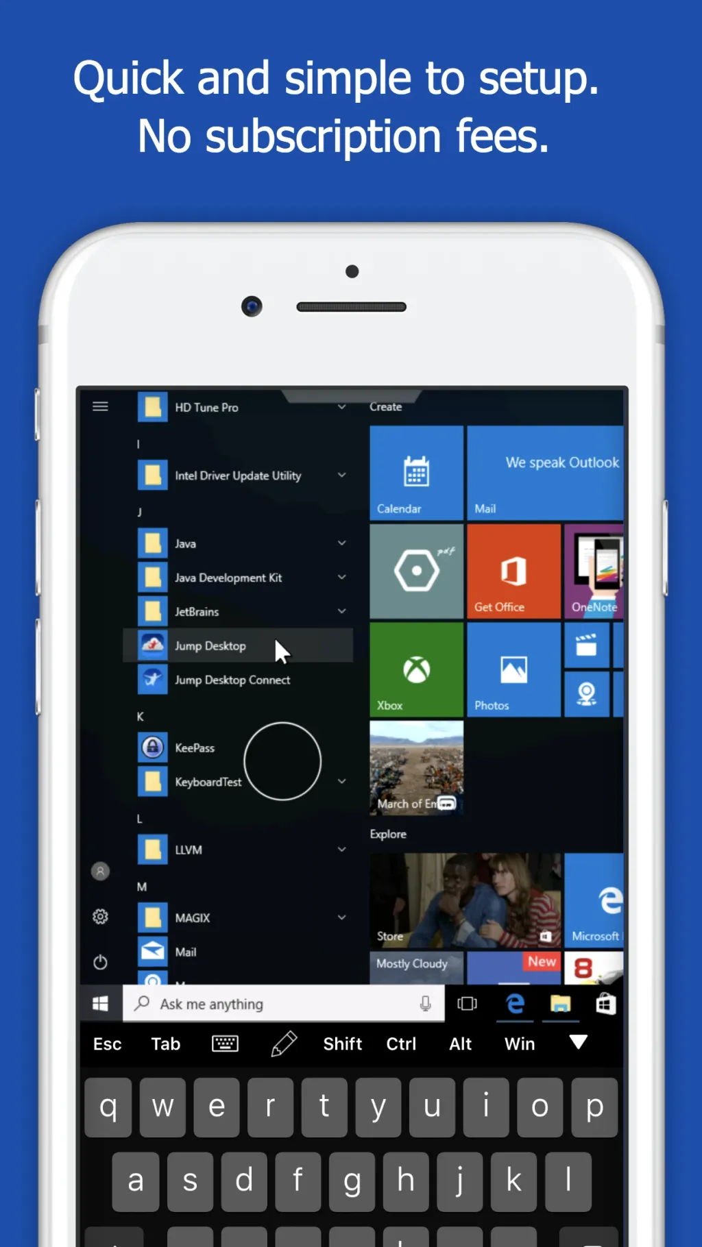 Jump Desktop (RDP, VNC, Fluid) App Store screenshot 2