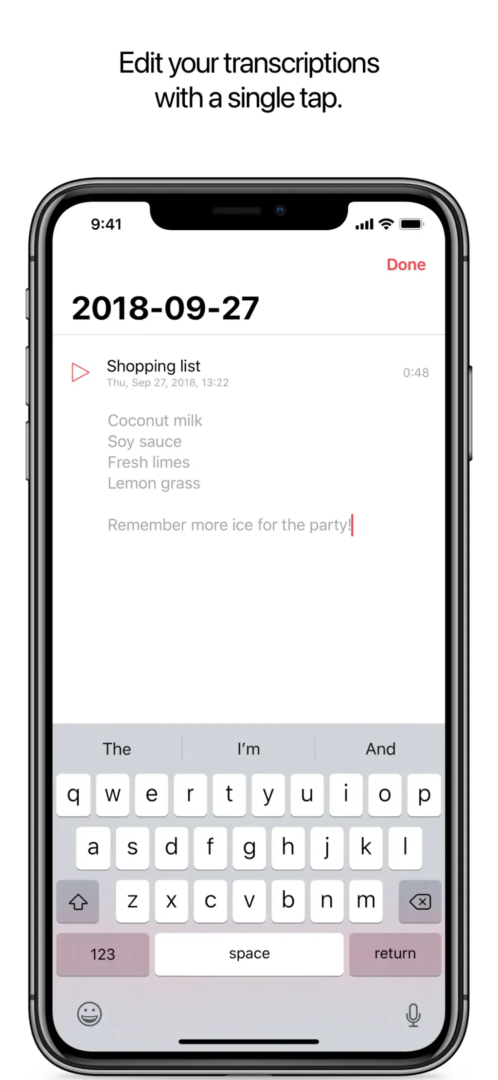 Just Press Record App Store screenshot 4
