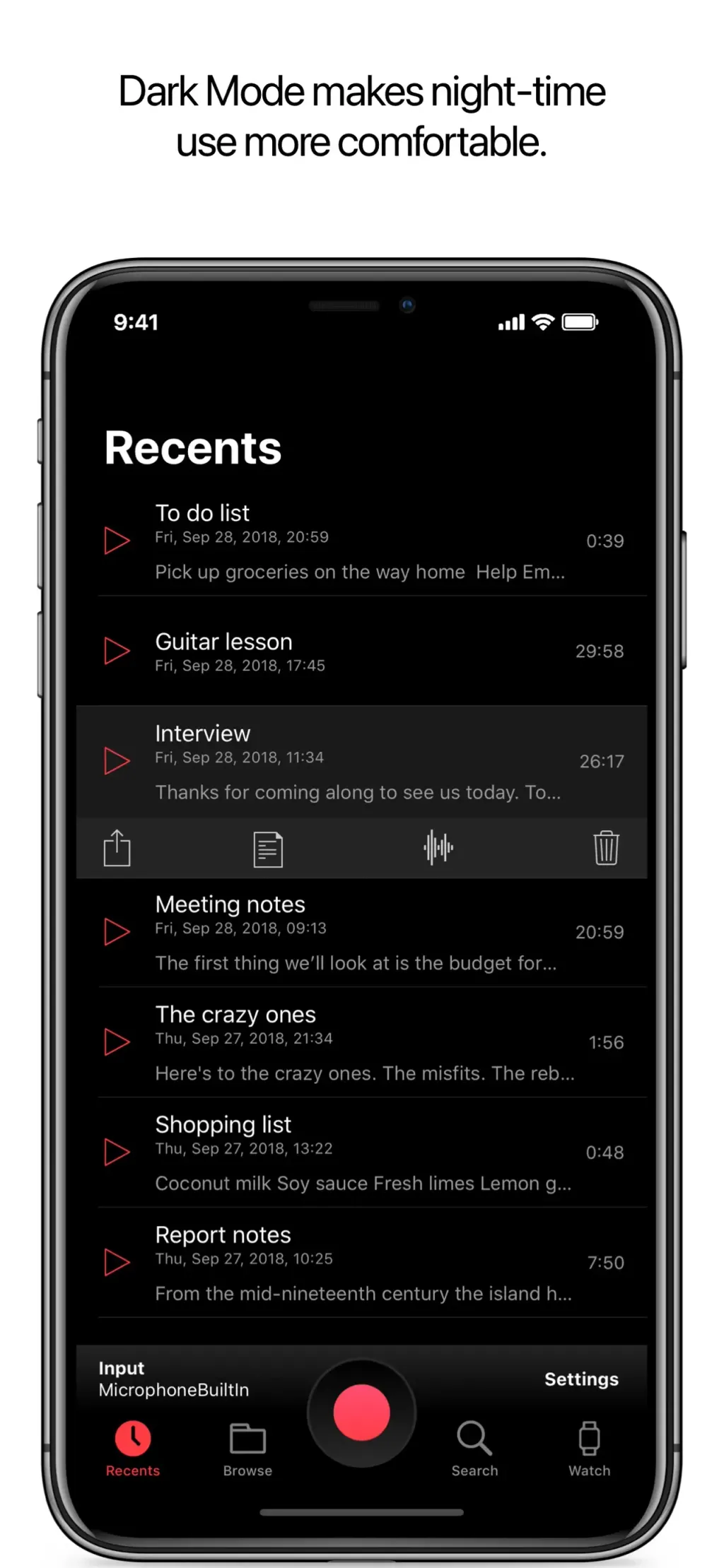 Just Press Record App Store screenshot 6