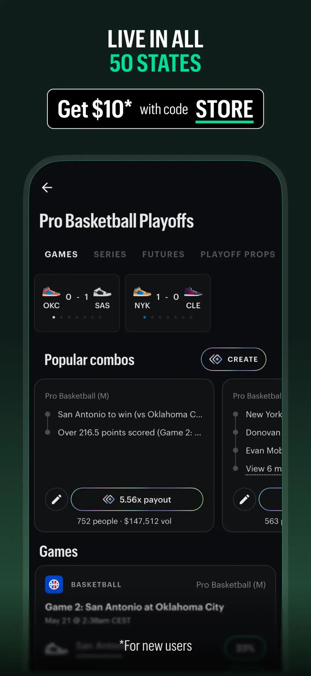 Kalshi: Trade News & Sports App Store screenshot 2