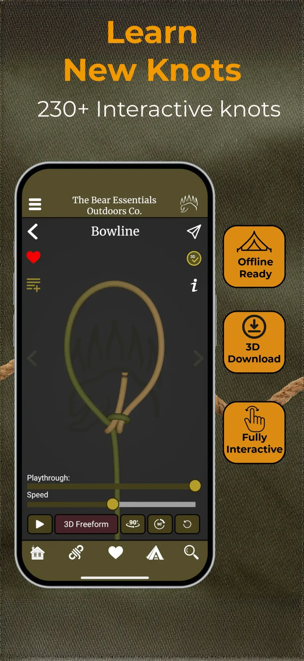 Knot IQ - The Bear Essentials screenshot 1