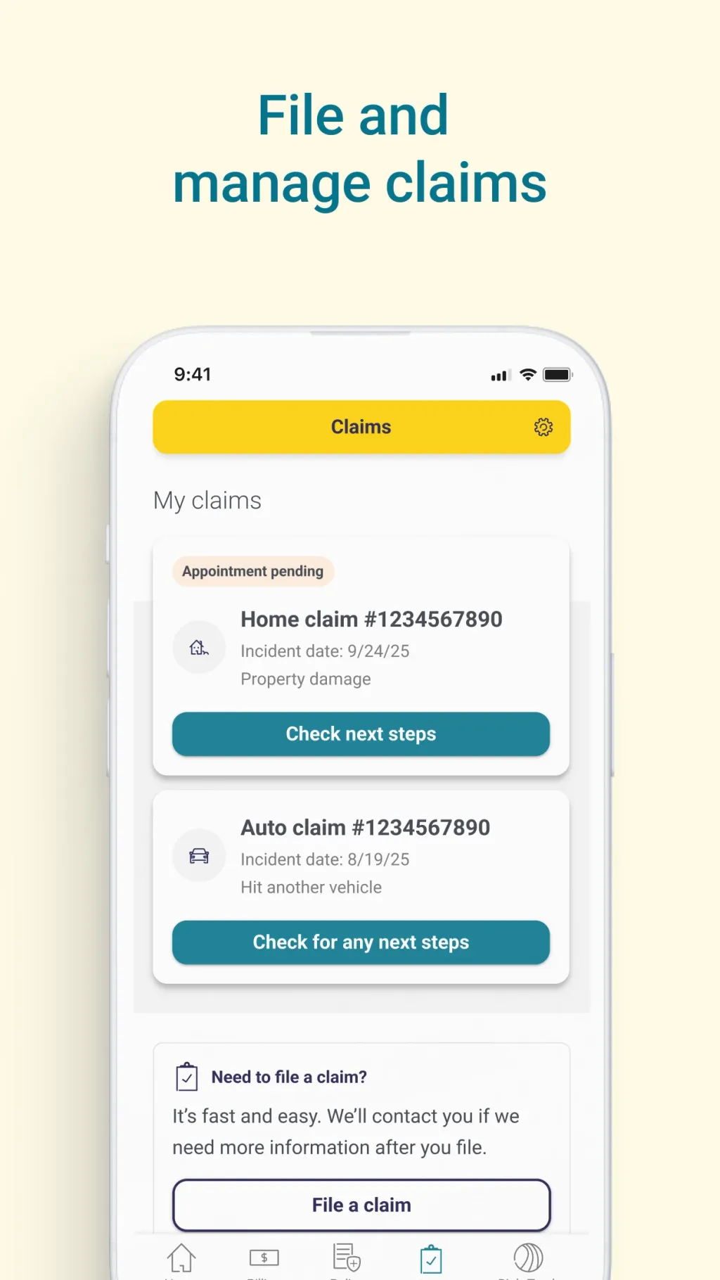 Liberty Mutual Mobile screenshot 1