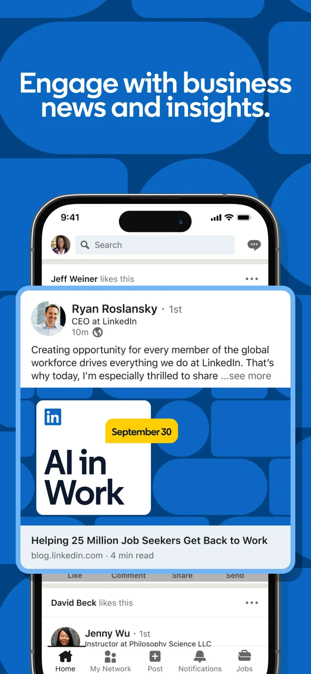 LinkedIn: Community & Network App Store screenshot 5