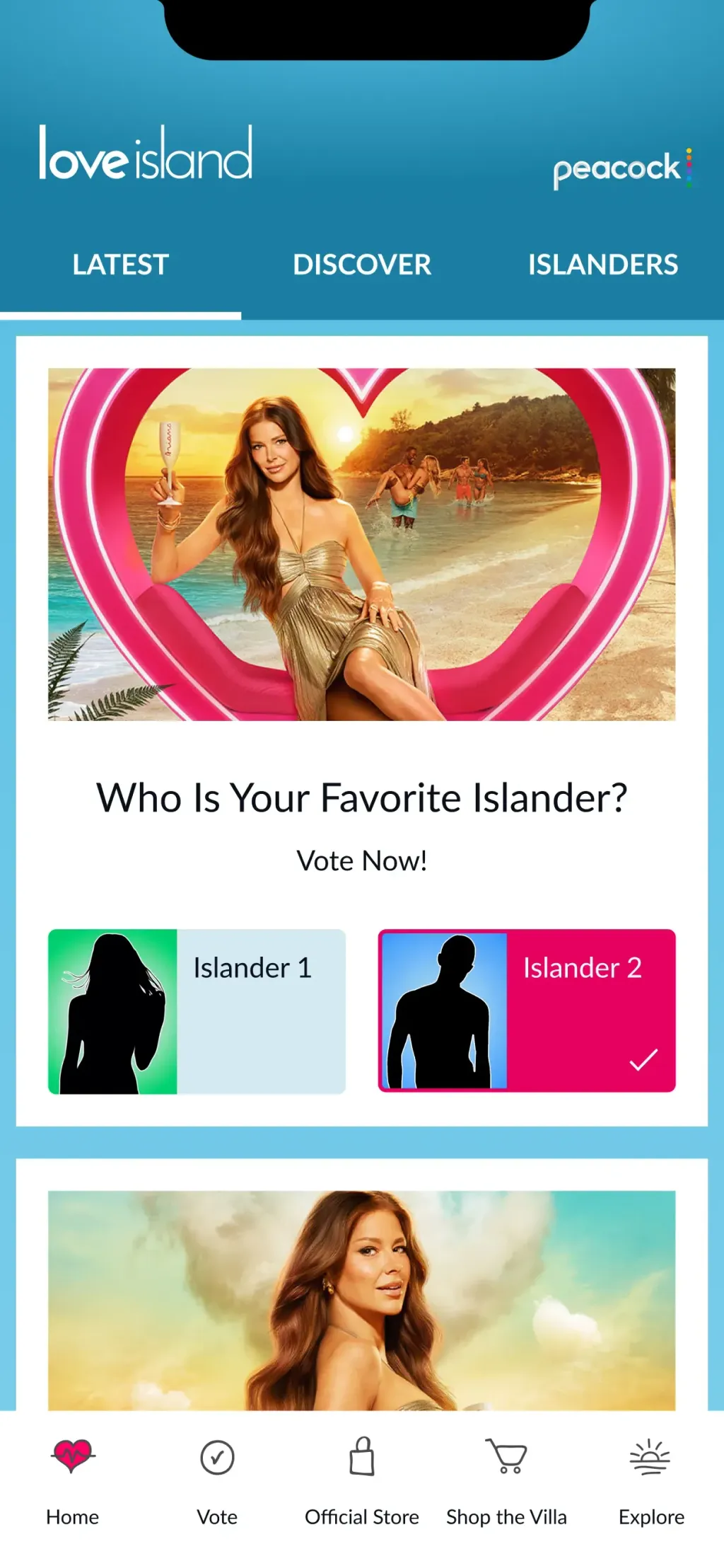 Love Island USA App Store screenshot 2