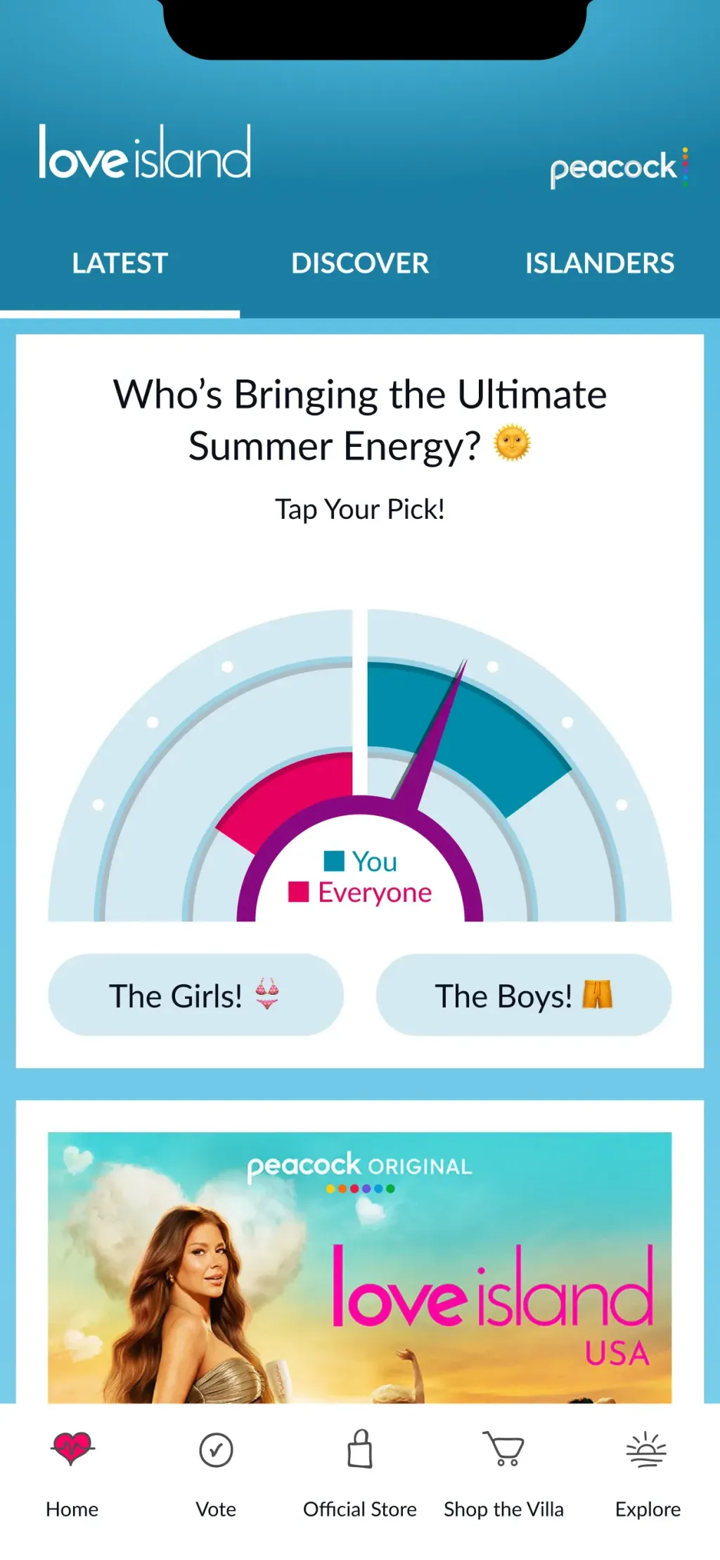 Love Island USA App Store screenshot 3