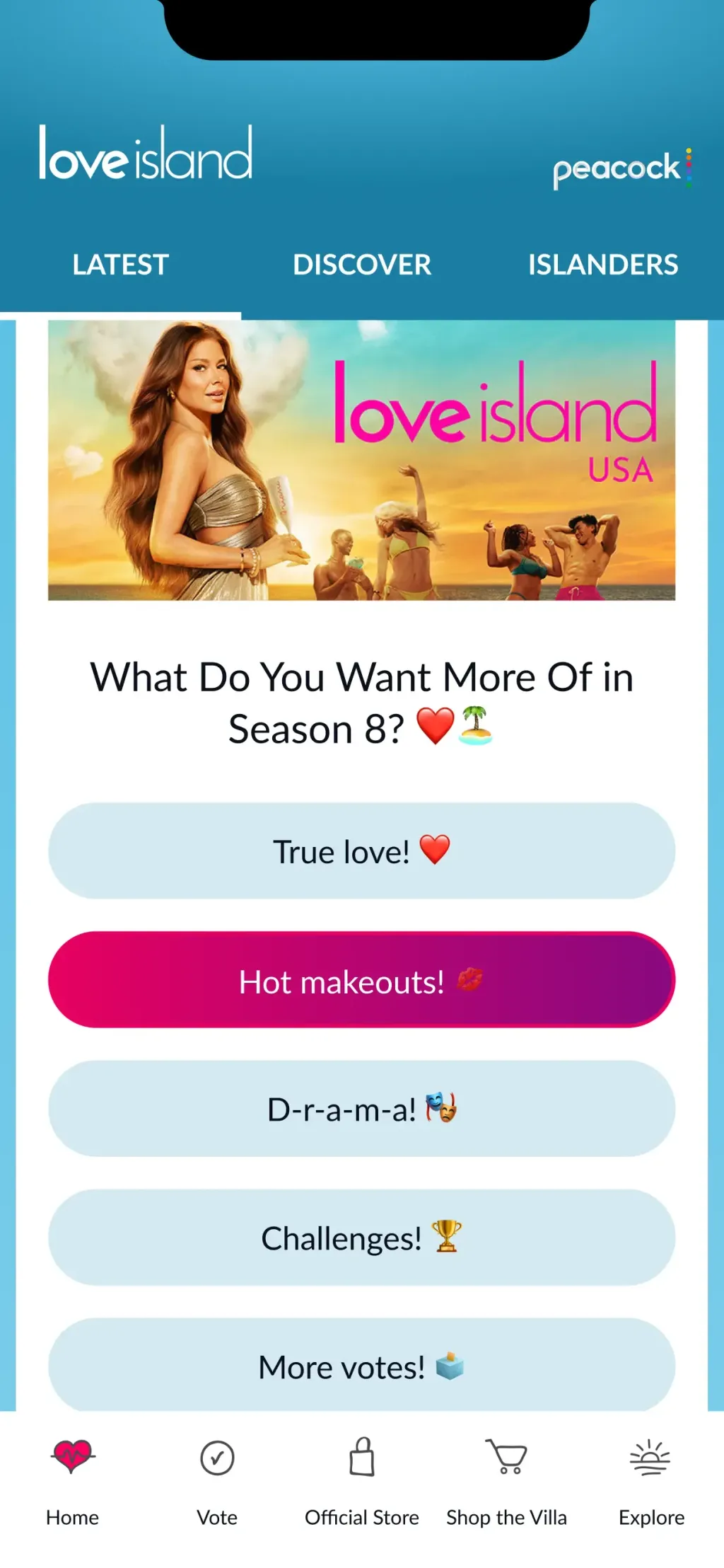 Love Island USA App Store screenshot 4