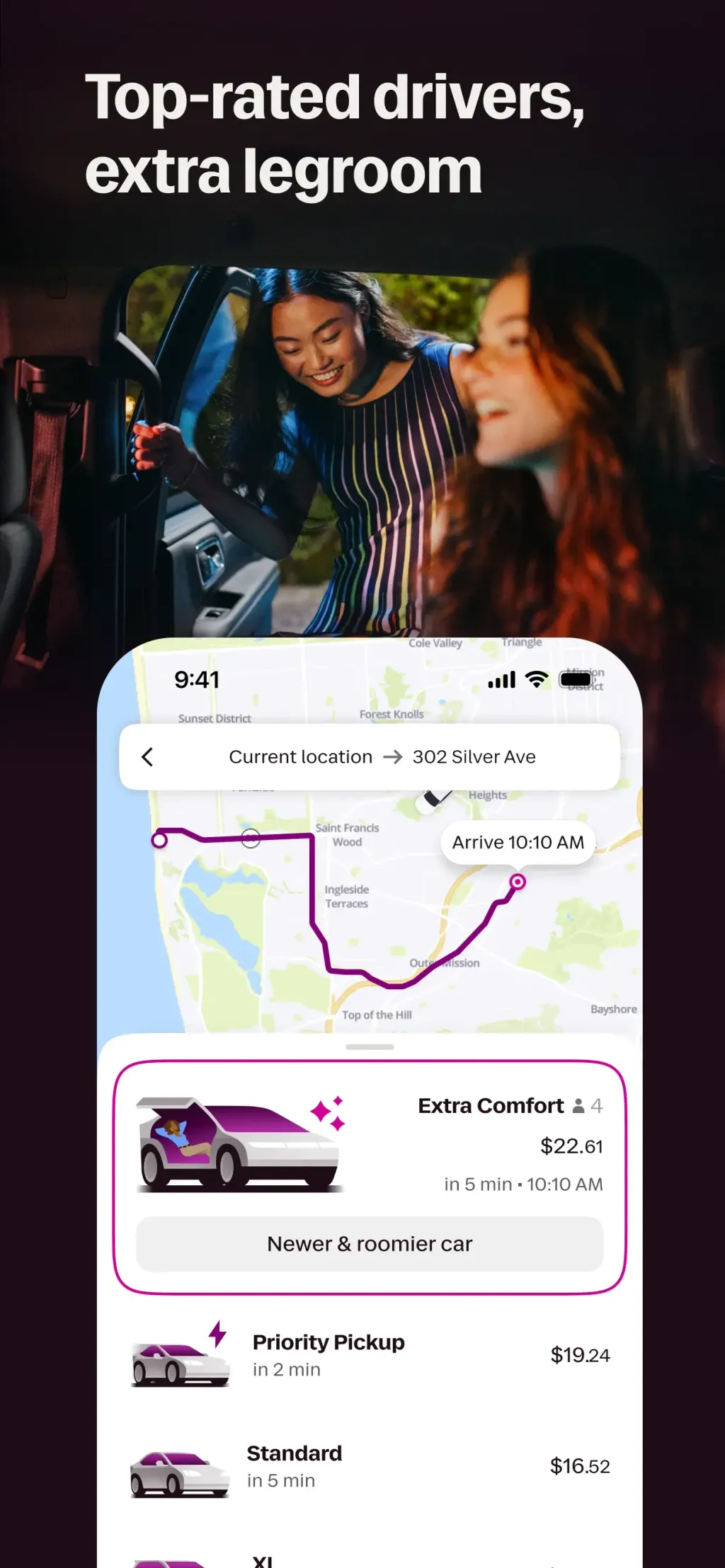 Lyft App Store screenshot 2