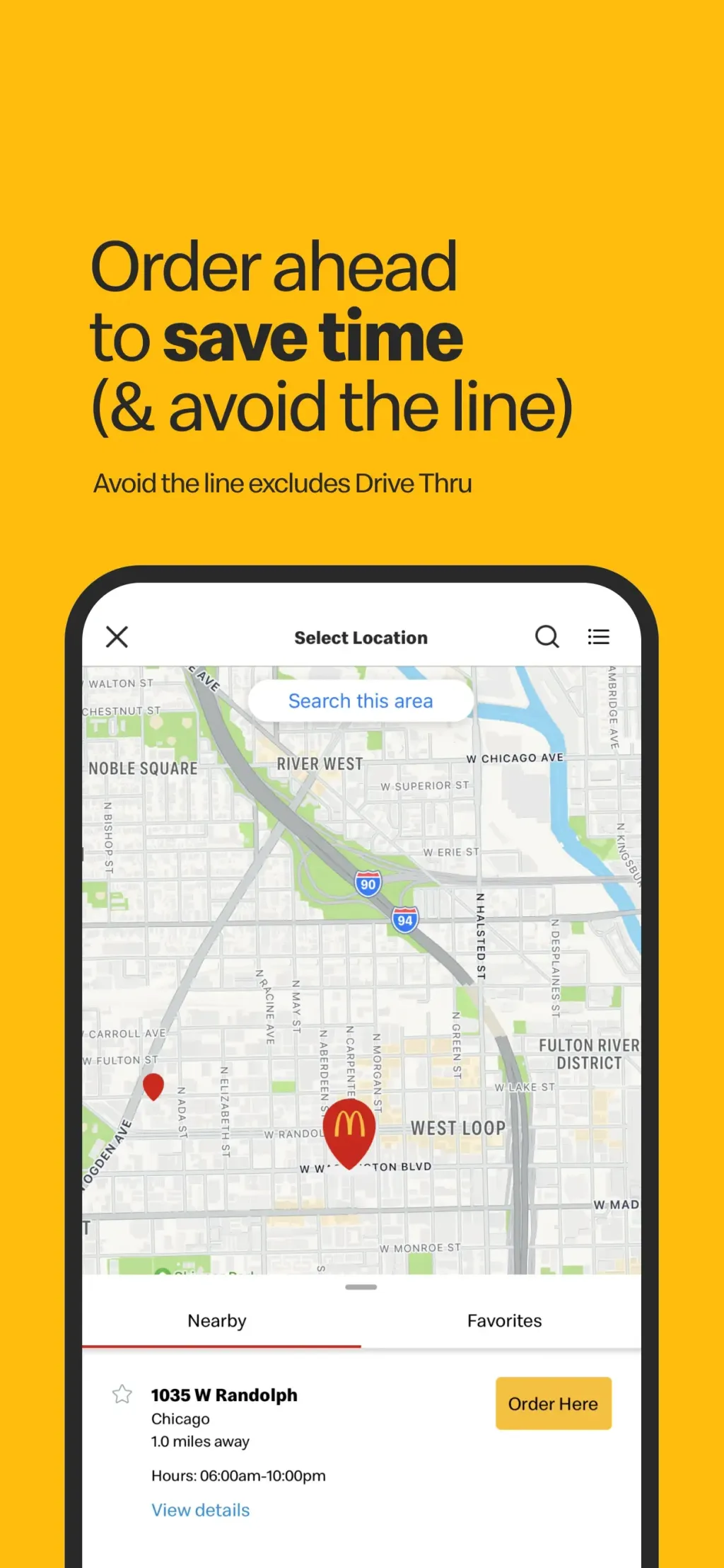 McDonald's App Store screenshot 3