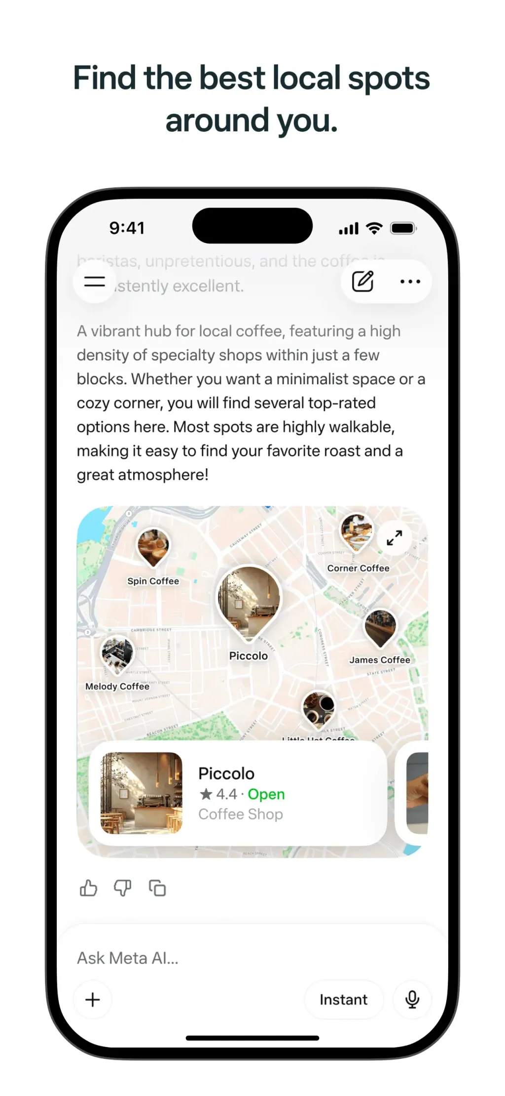 Meta AI App Store screenshot 1
