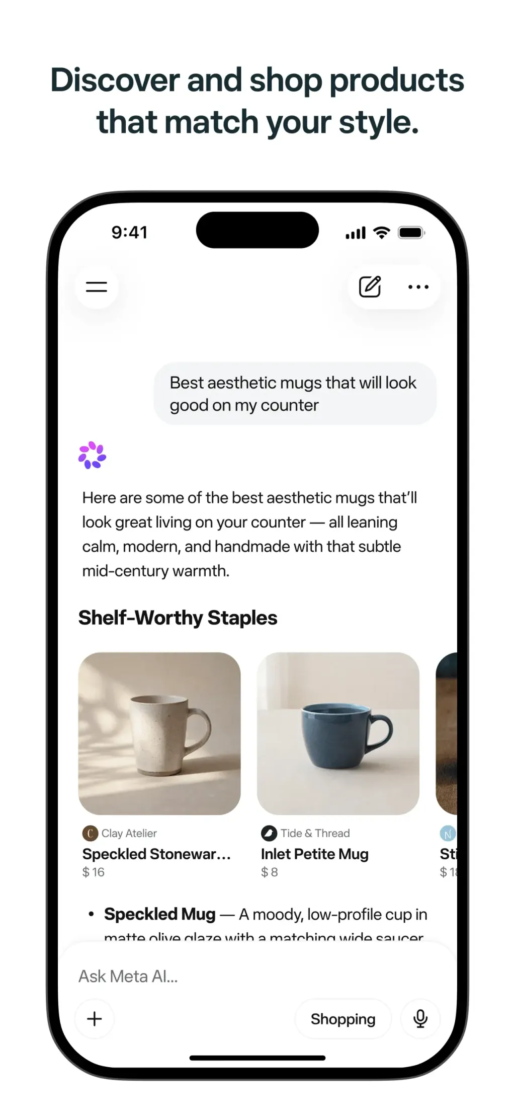 Meta AI App Store screenshot 2