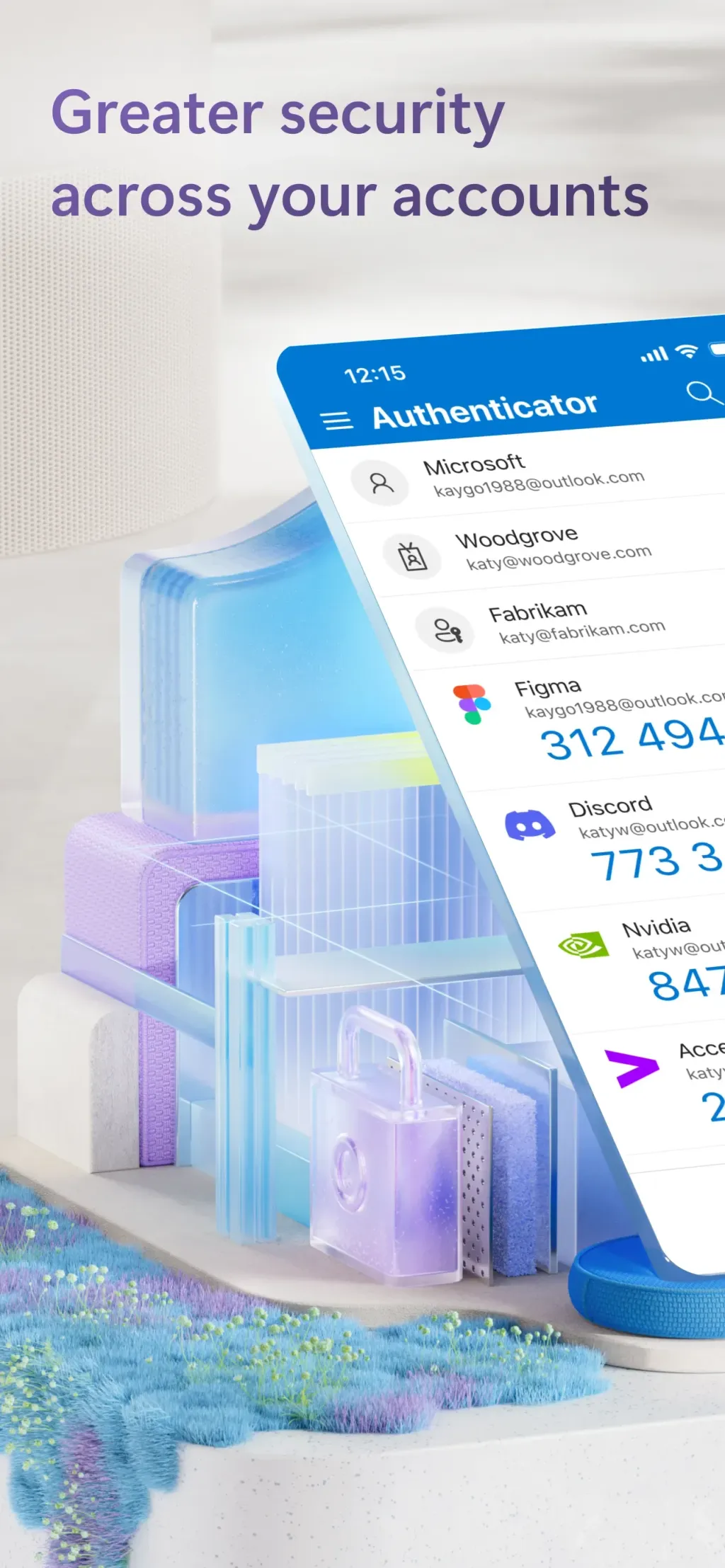 Microsoft Authenticator screenshot 1