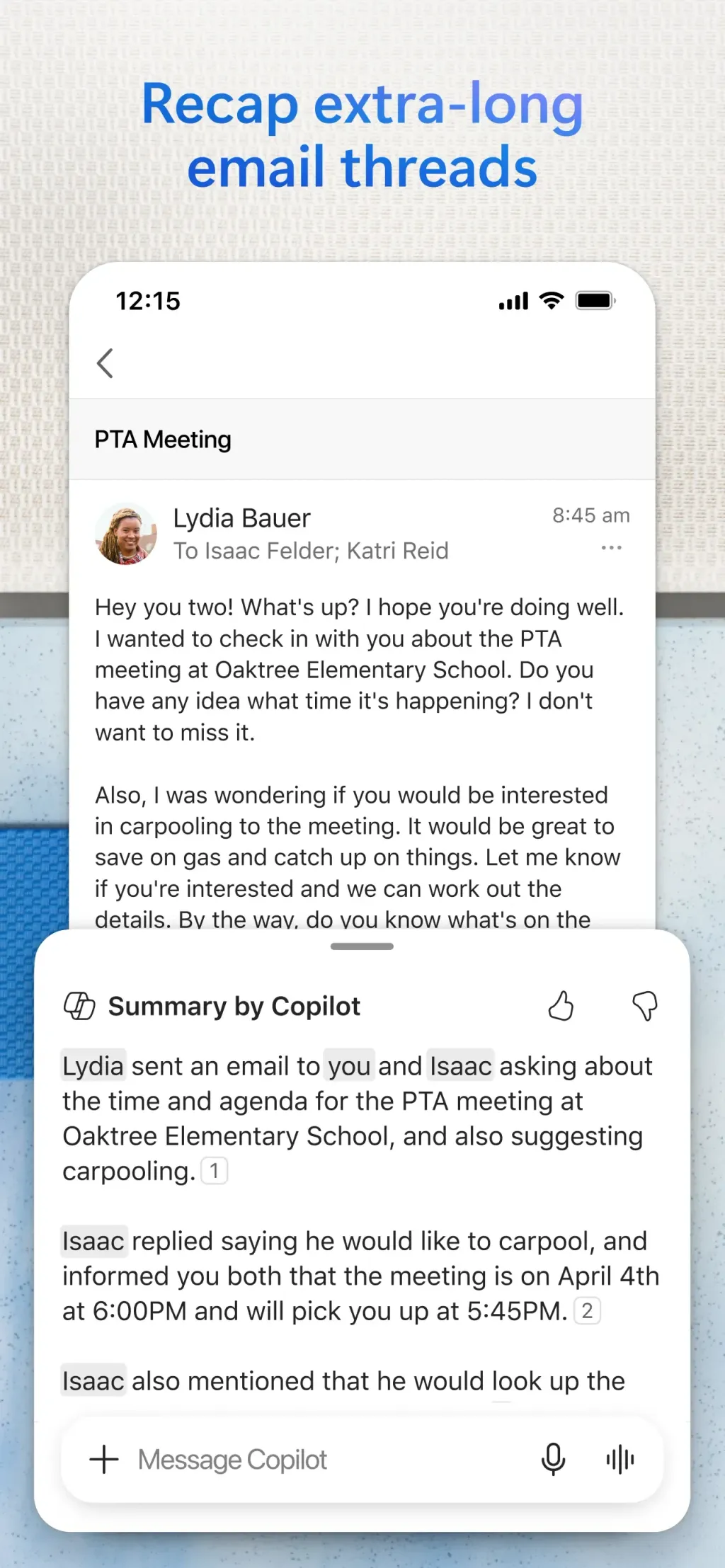 Microsoft Outlook App Store screenshot 2