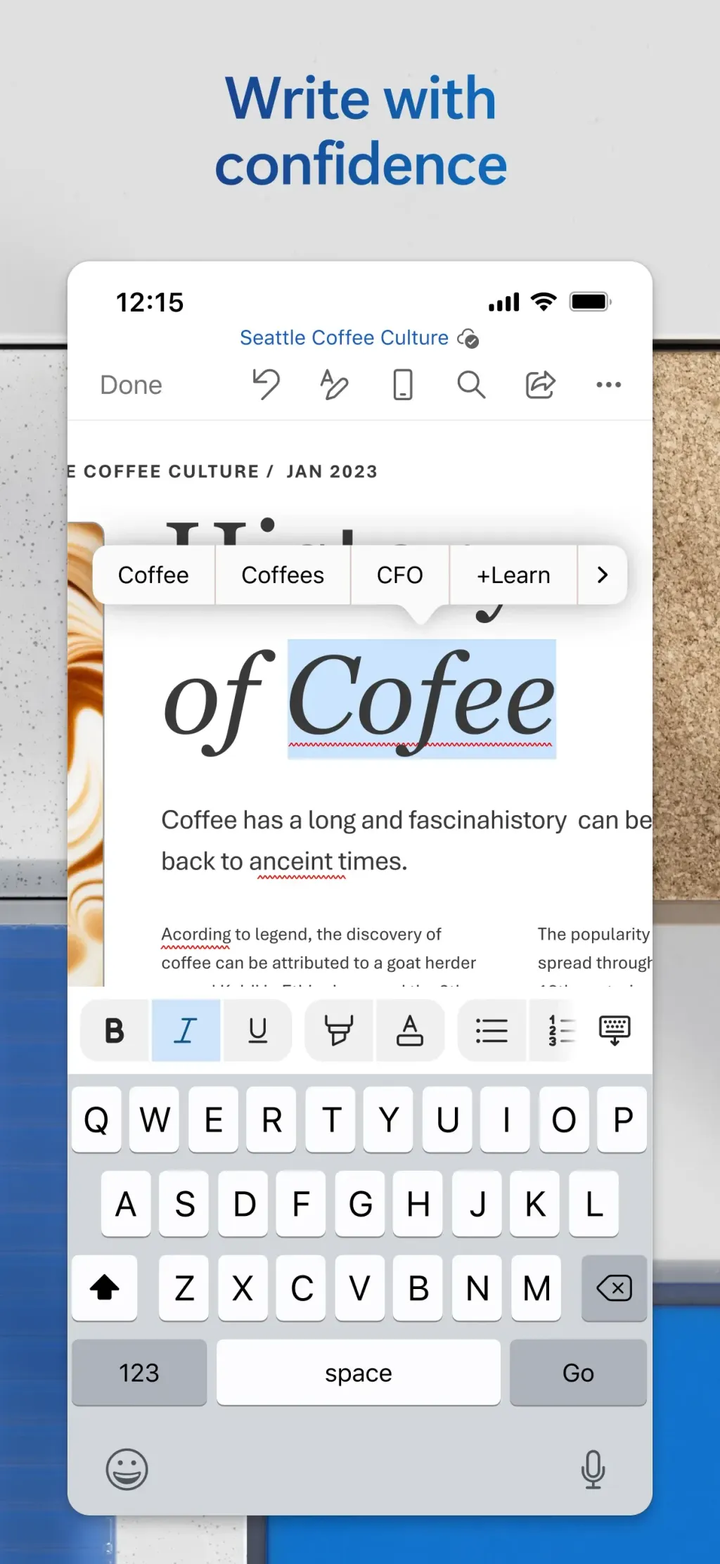 Microsoft Word App Store screenshot 3