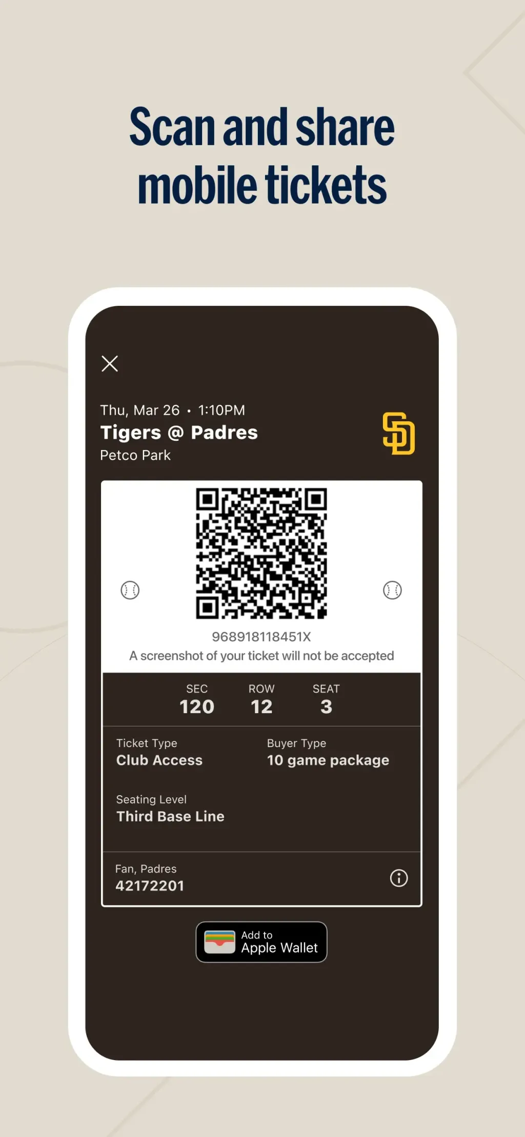 MLB Ballpark App Store screenshot 4