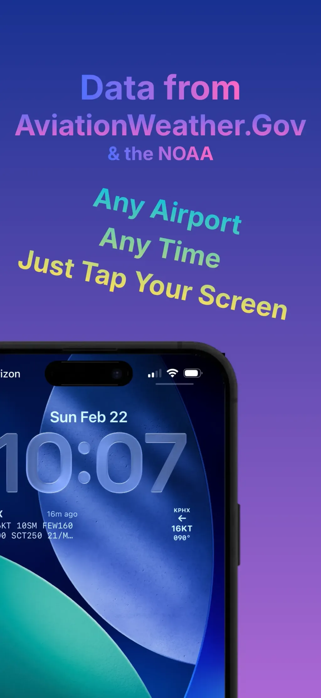 Modern METAR Widget App Store screenshot 4