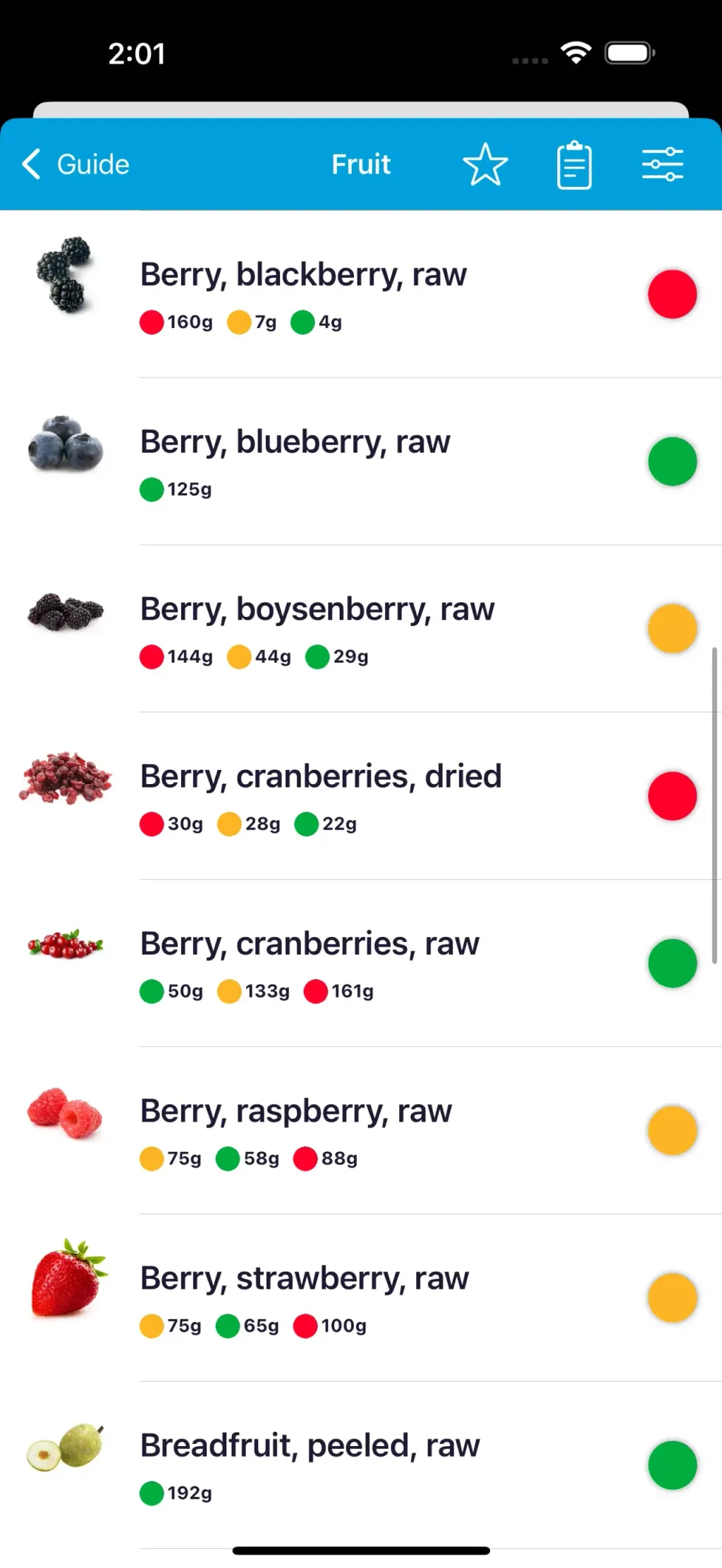 Monash FODMAP Diet App Store screenshot 2