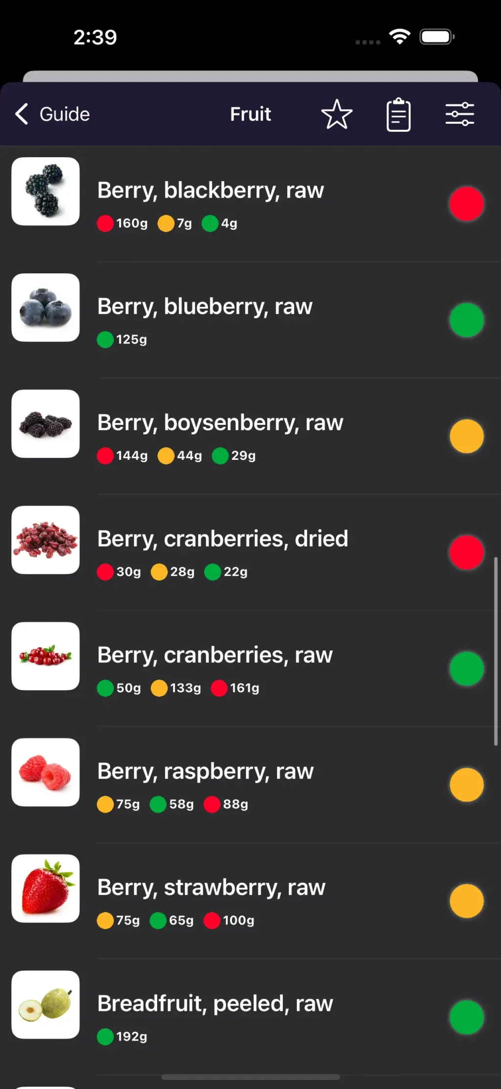 Monash FODMAP Diet App Store screenshot 7