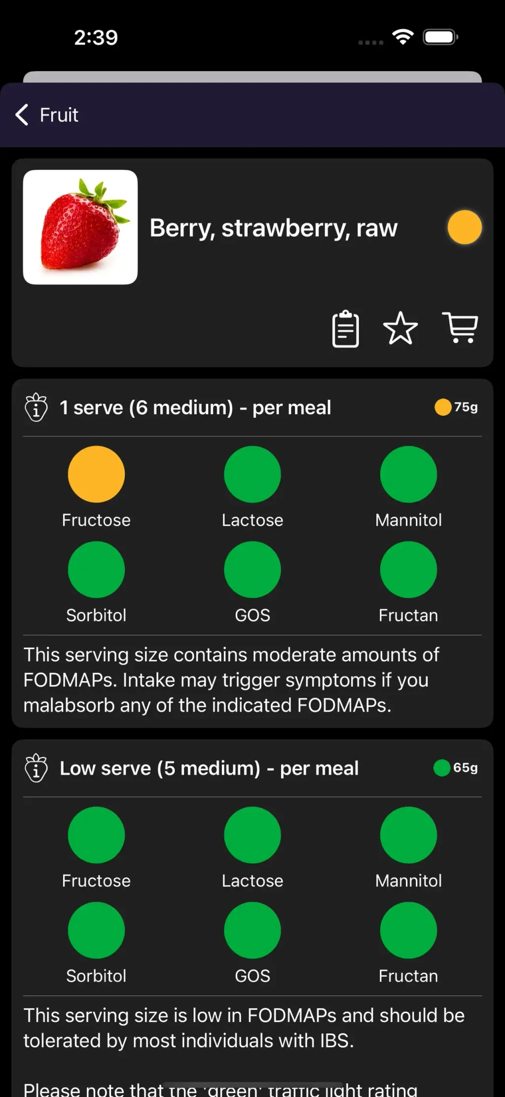 Monash FODMAP Diet App Store screenshot 8